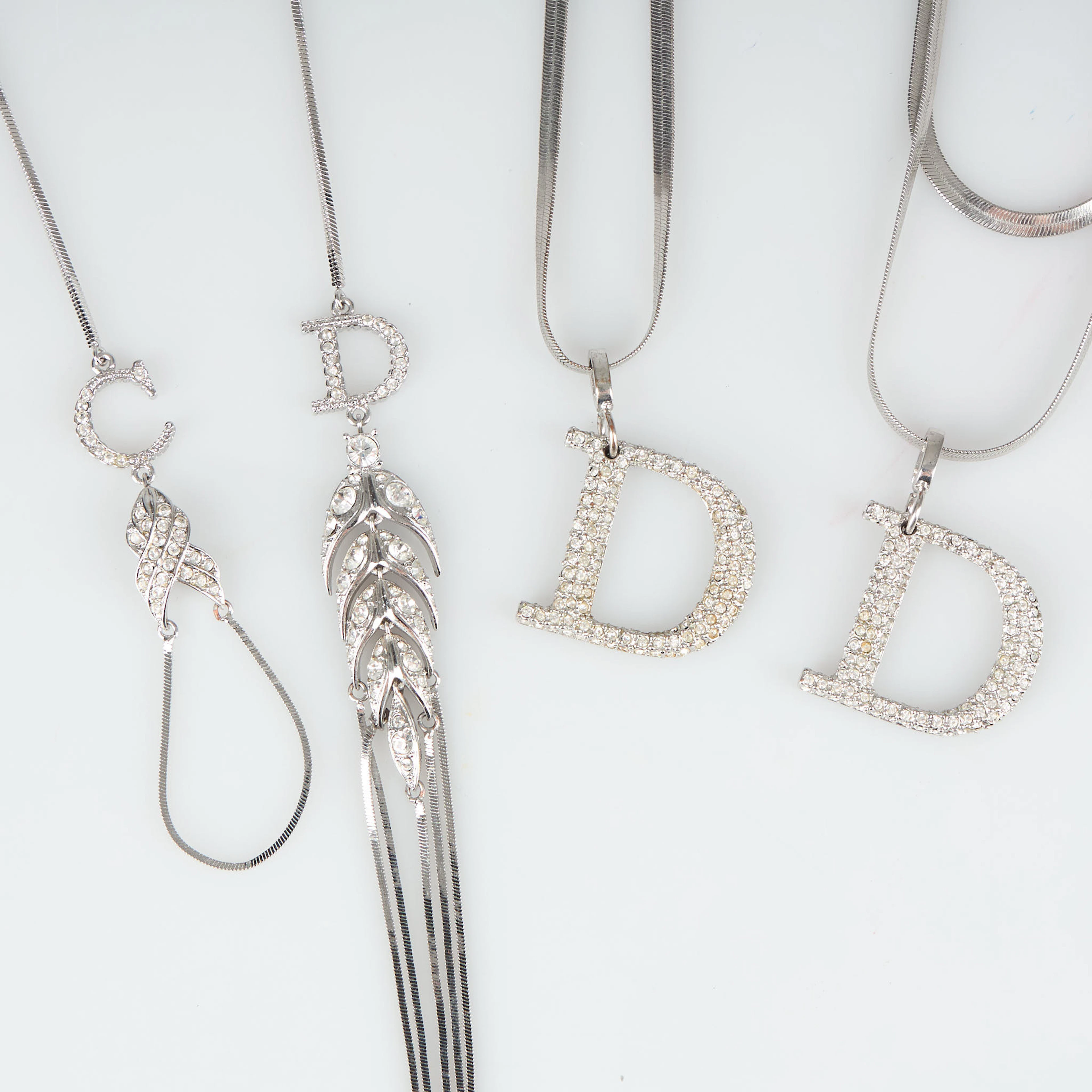 CHRISTIAN DIOR, halsband 3 st.