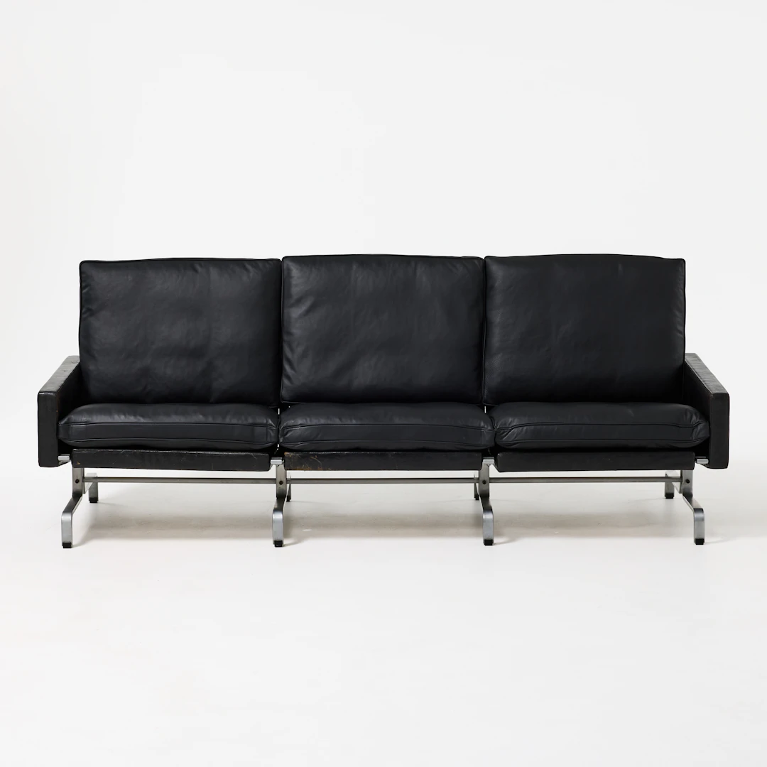 POUL KJAERHOLM. “PK-31“, soffa, E. Kold Christensen, Danmark, benställning