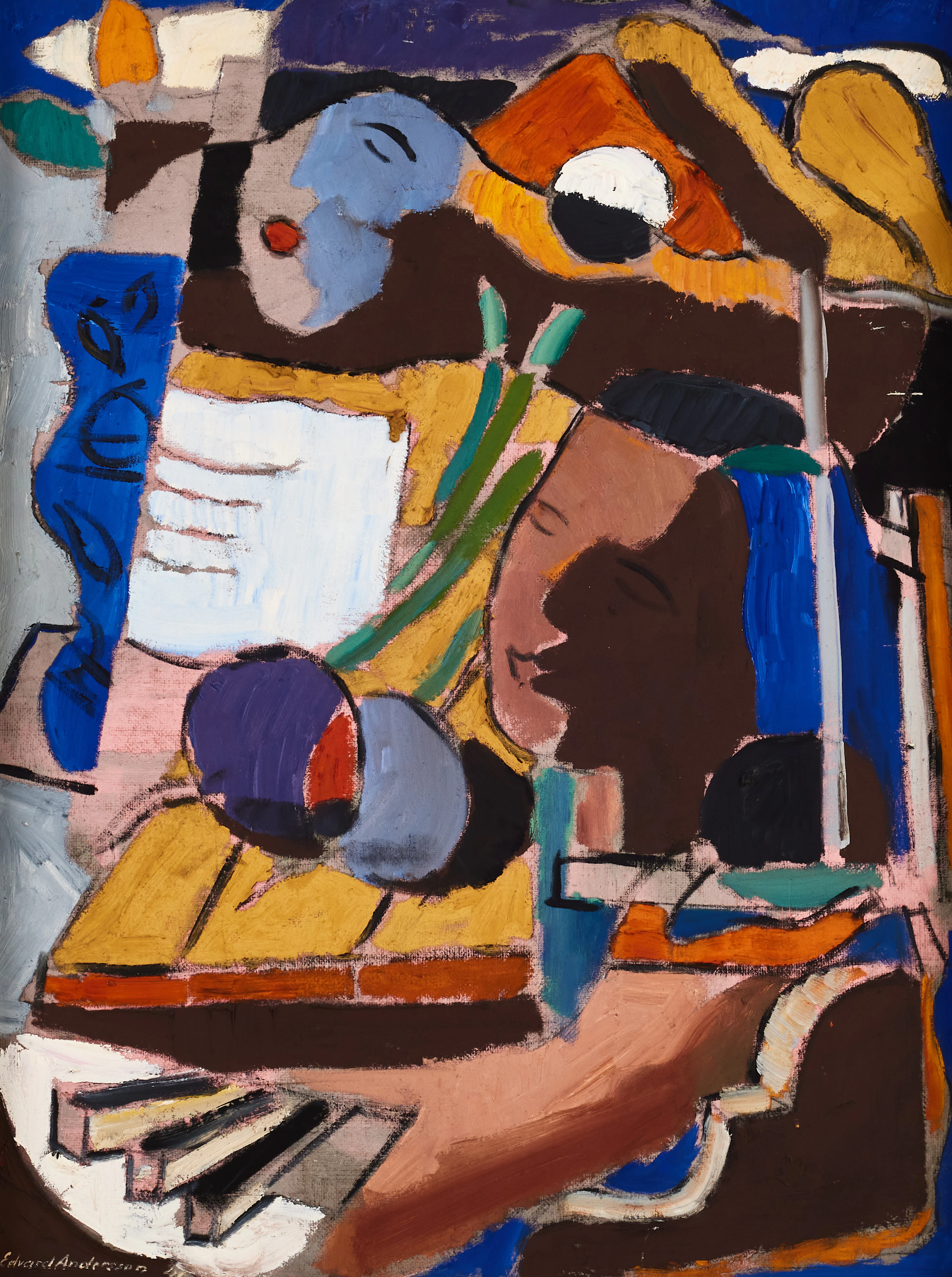 EDVARD ANDERSSON. "Forntid".