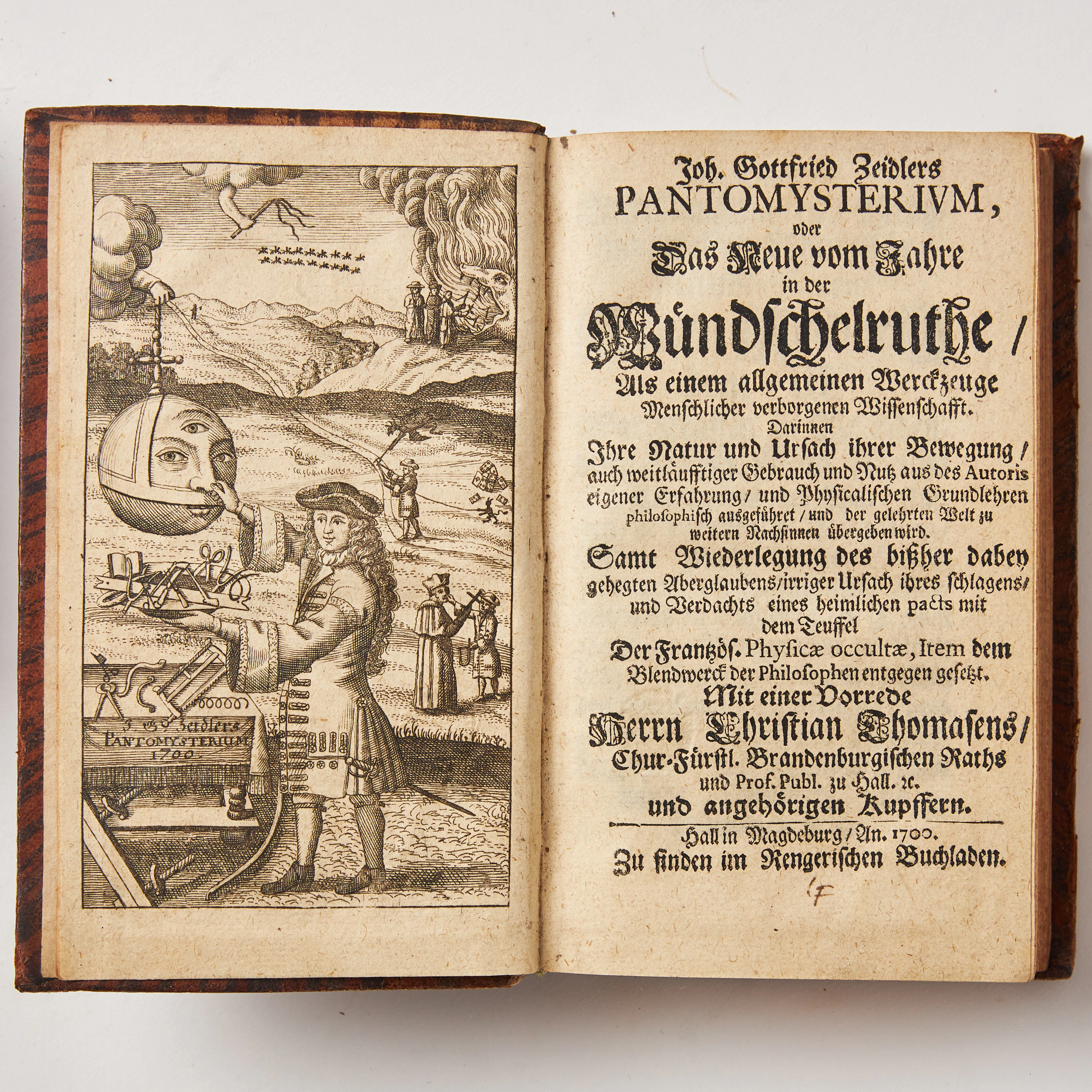 ZEIDLER'S UNCOMMON PANTOMYSTERIUM, 1700.