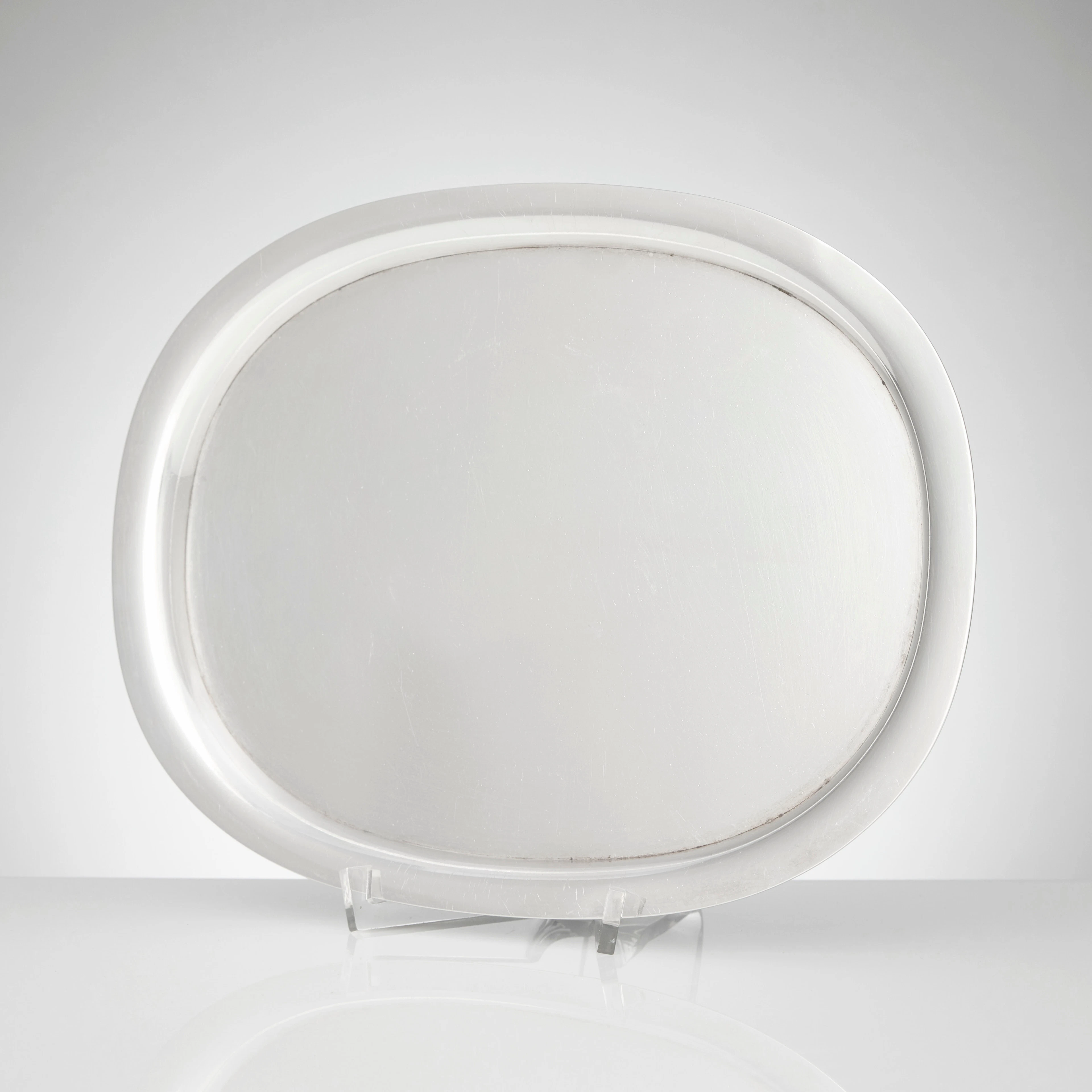 PIET HEIN. Bricka, sterlingsilver, Georg Jensen, Danmark efter 1945.