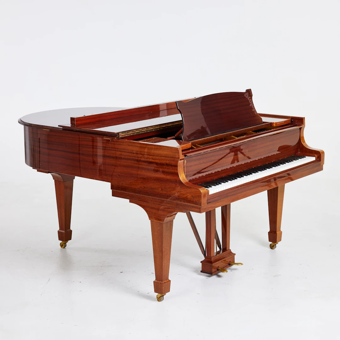 STEINWAY & SONS. Flygel, modell M-170, 1962, mahogny.