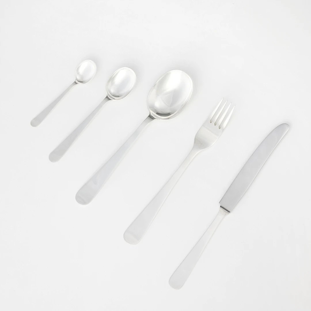 WIWEN NILSSON. Bestickuppsättning, 48 delar, silver, Lund 1936-1969.