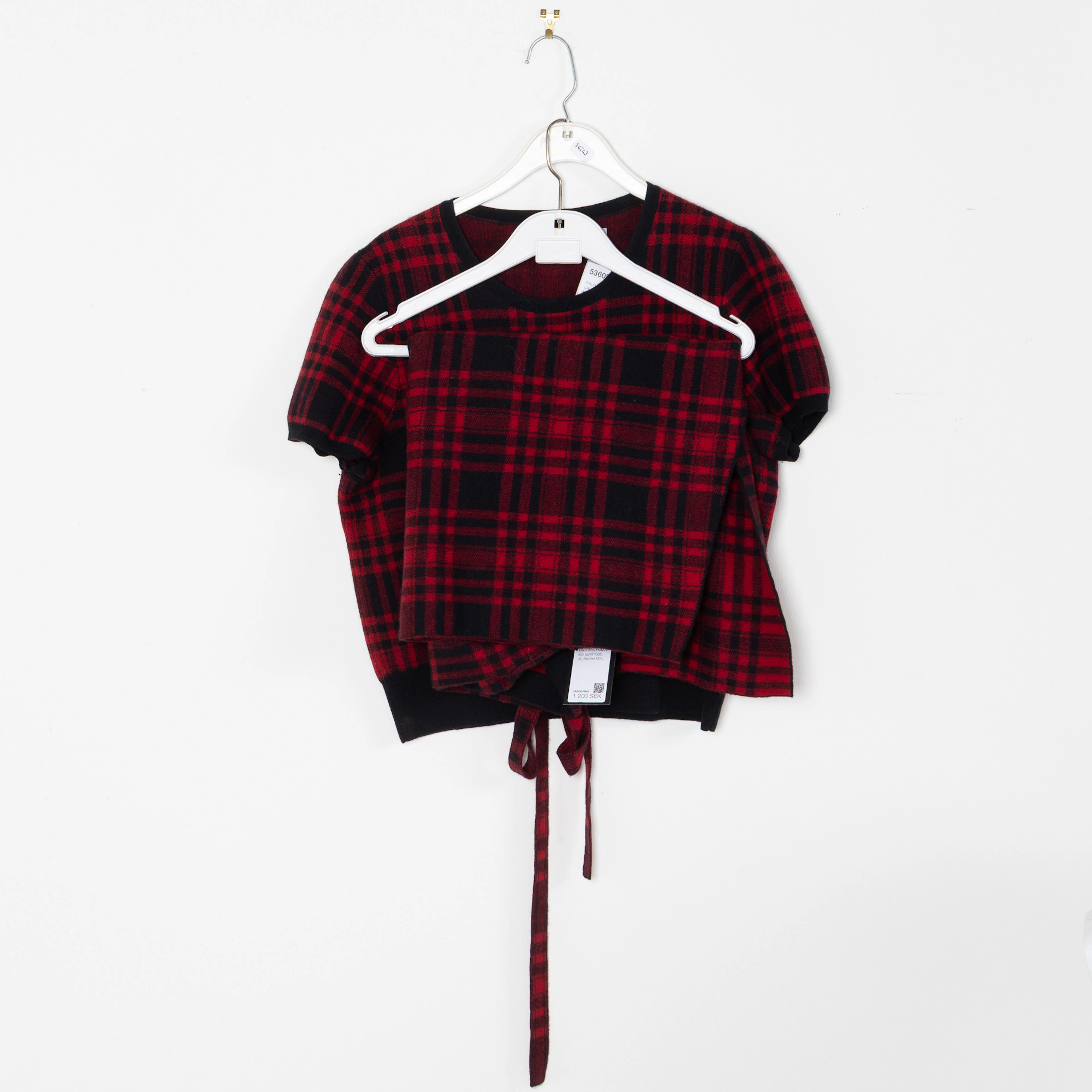 RALPH LAUREN, POLO, kjol samt topp, ull, Storlek M/L.