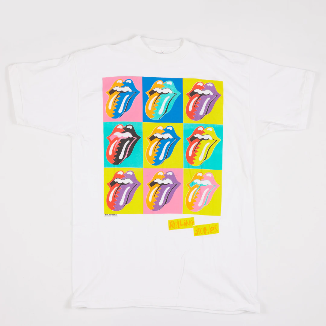 ROLLING STONES, "Urban Jungle - Europe 1990", konsert/turné t-shirt.