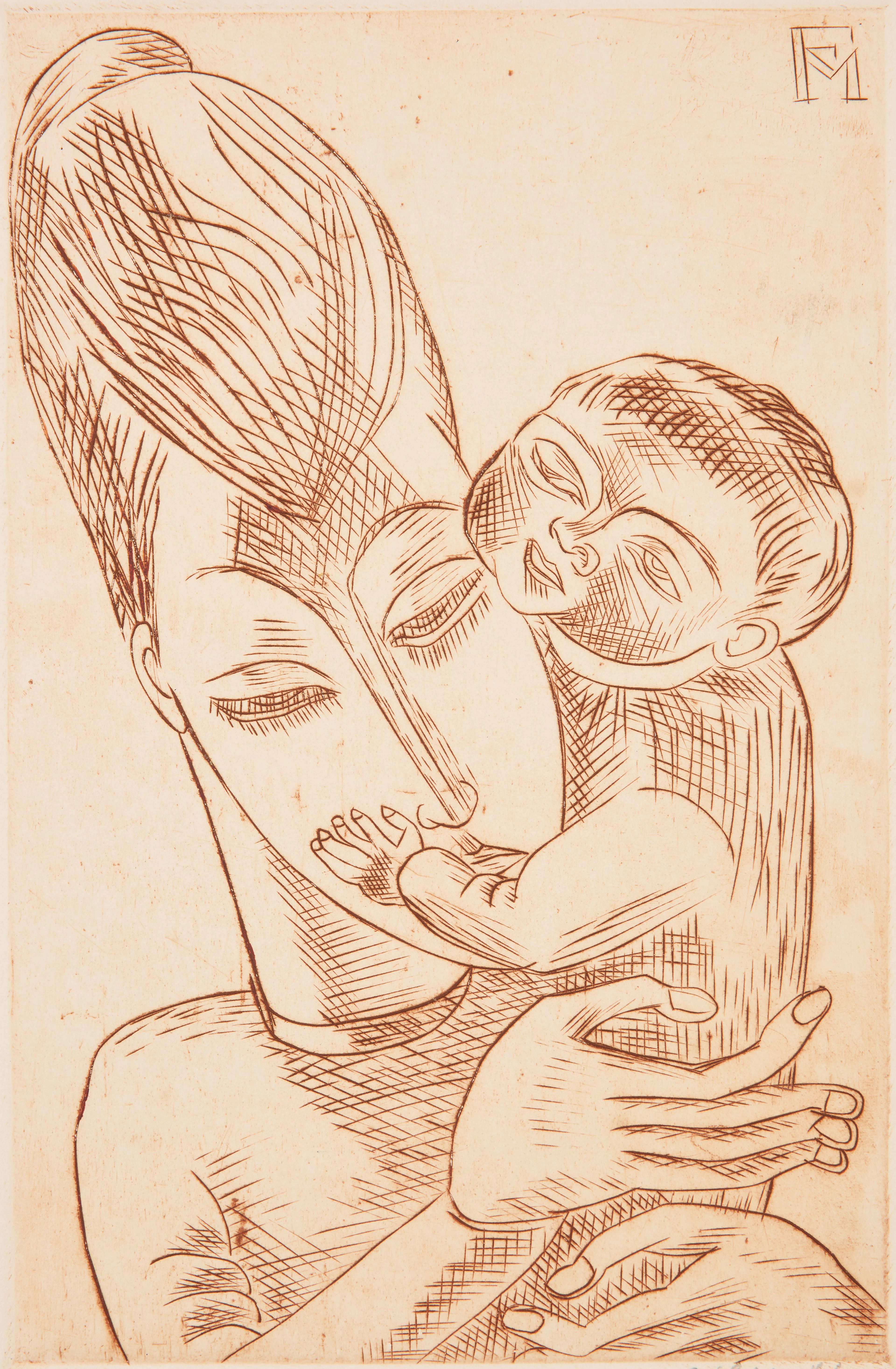 CONRAD FELIXMÜLLER (GERMANY 1897-1977). "Der Sohn".