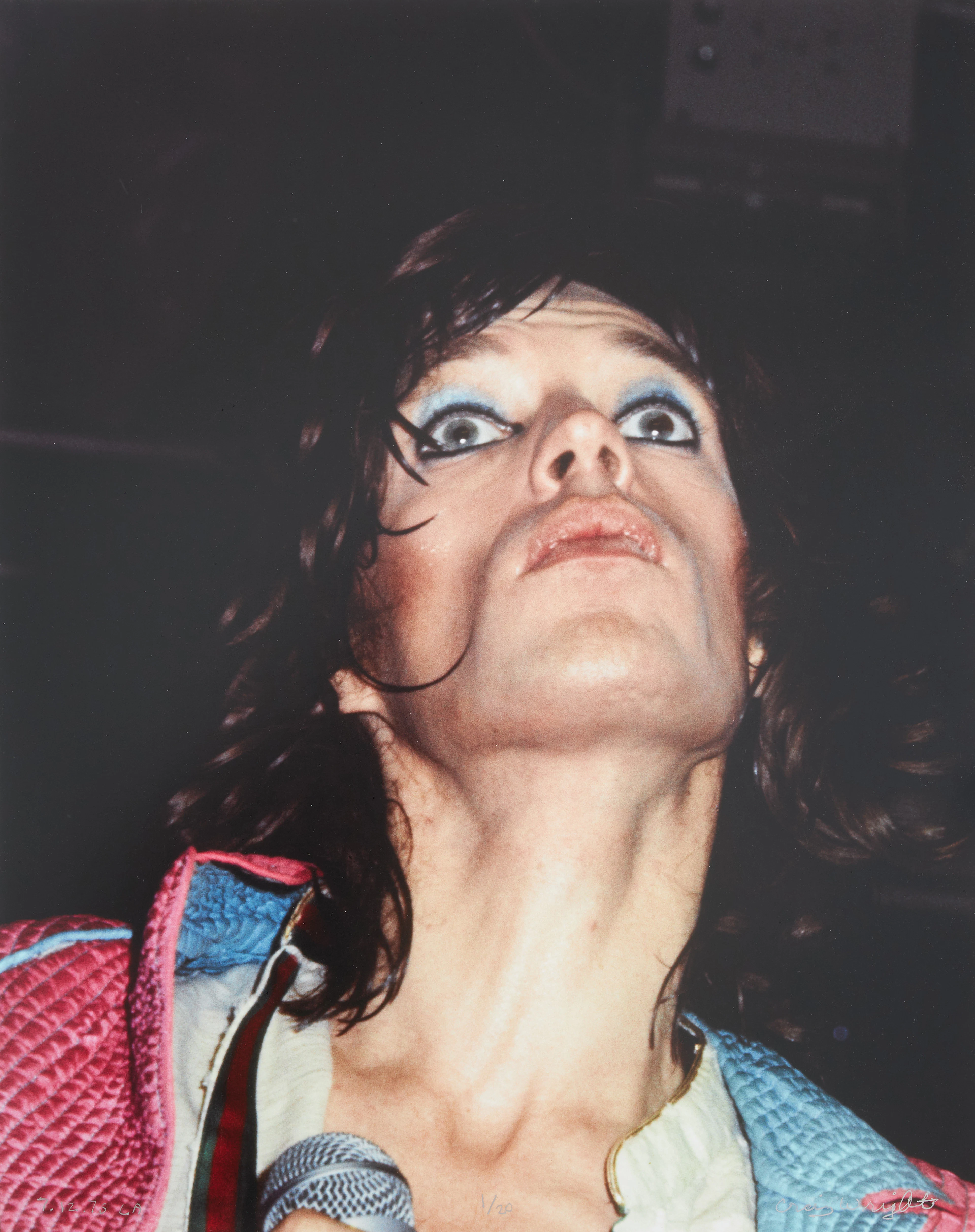 CRAIG WRIGHT. (USA, FÖDD 1950). Mick Jagger, The Rolling Stones Tour