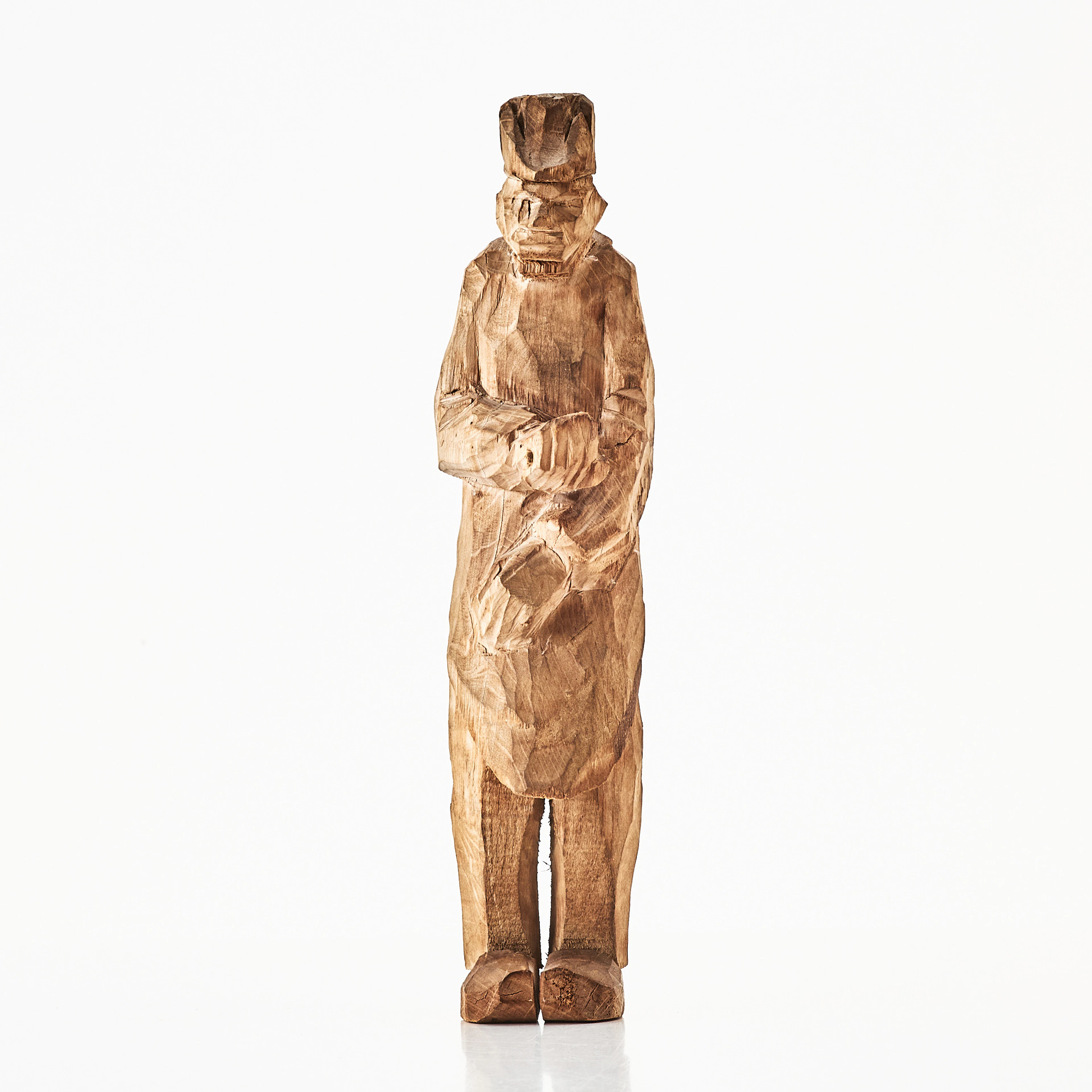 AXEL "DÖDERHULTARN" PETERSSON (1868-1925). Skulptur, kofösare.