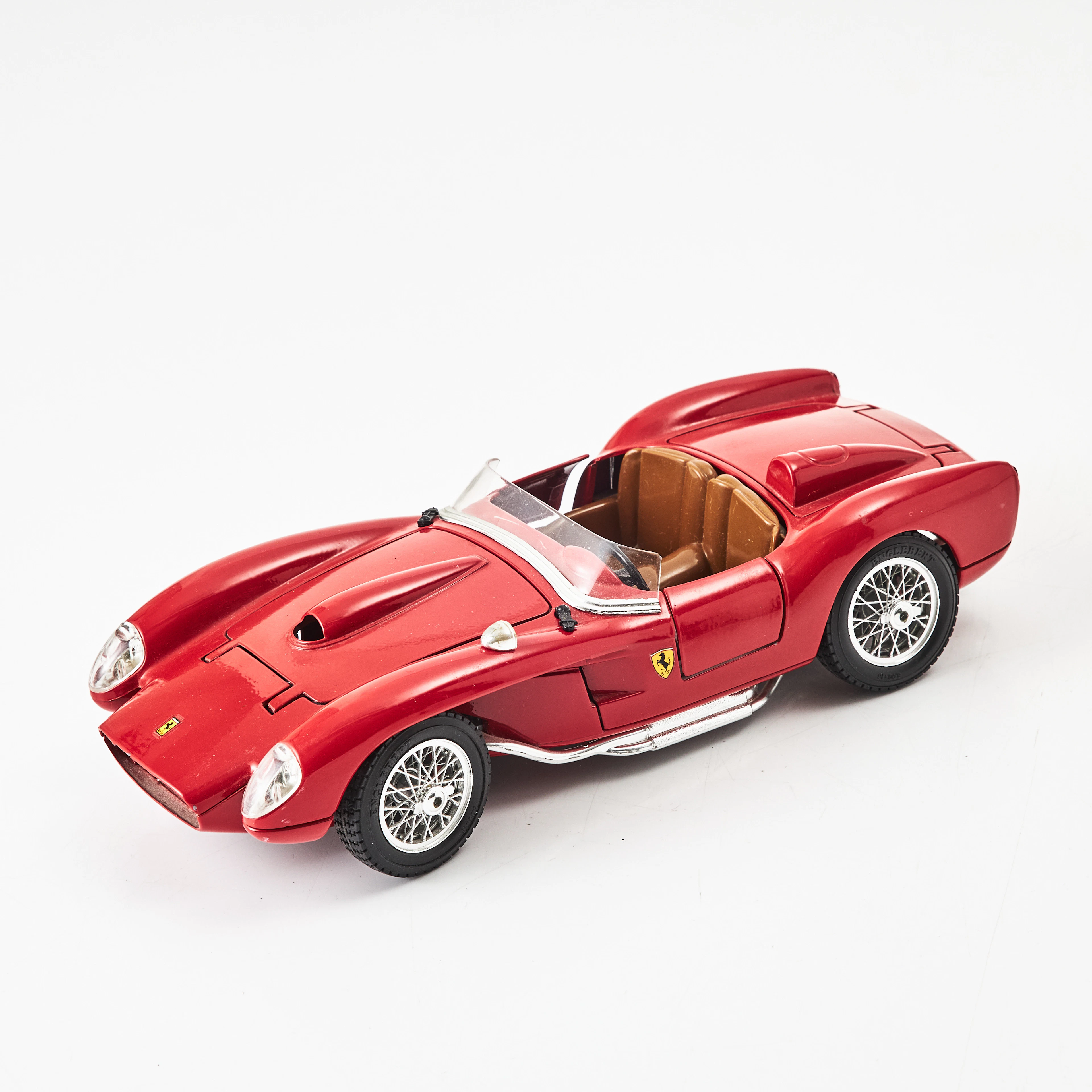 BBURAGO. Modellbil, Ferrari 250 Testa Rossa, 1957, Prova MO 21 (Red