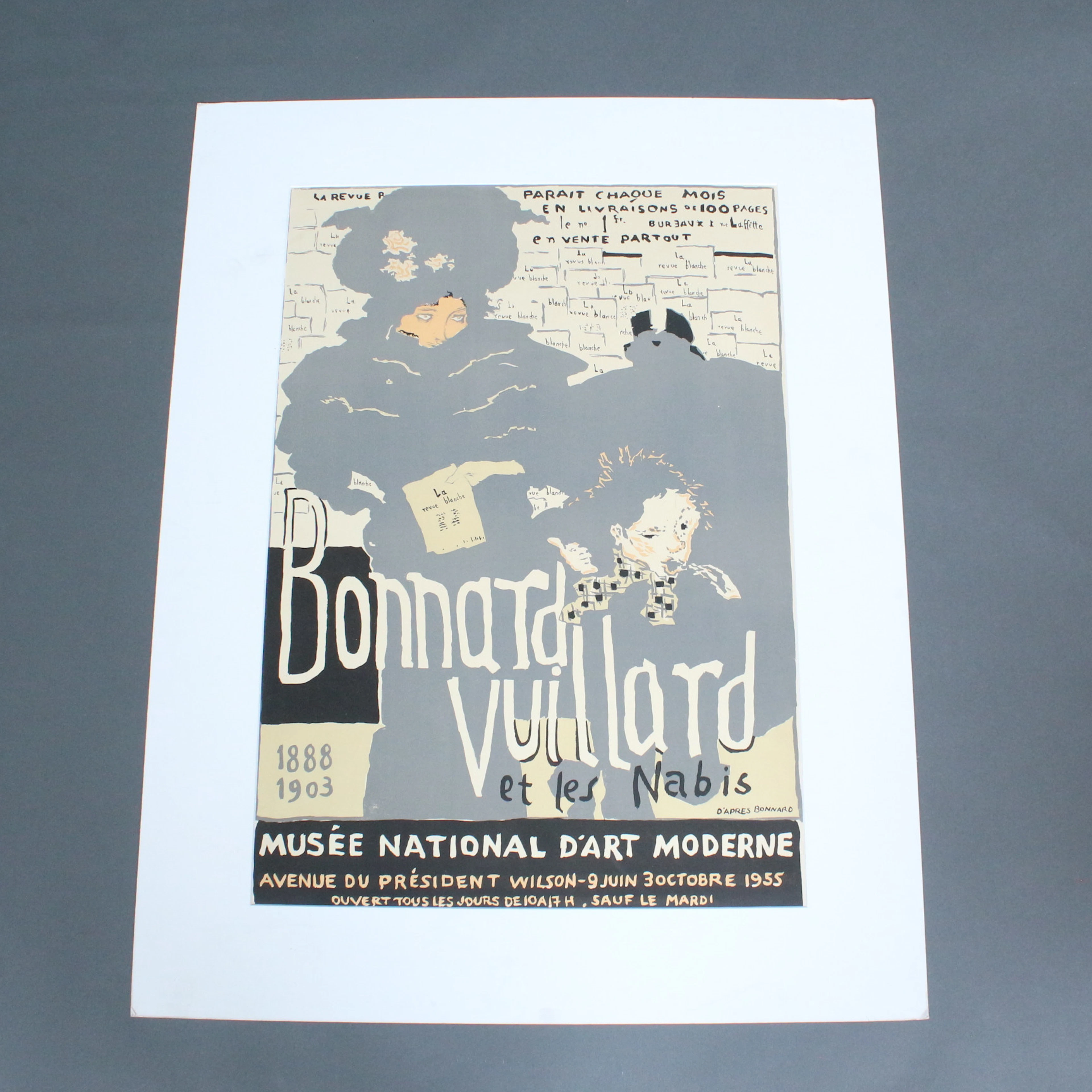 Unbekannter Künstler, Plakat, '' Bonnard, Vuillard et les Nabis ''.