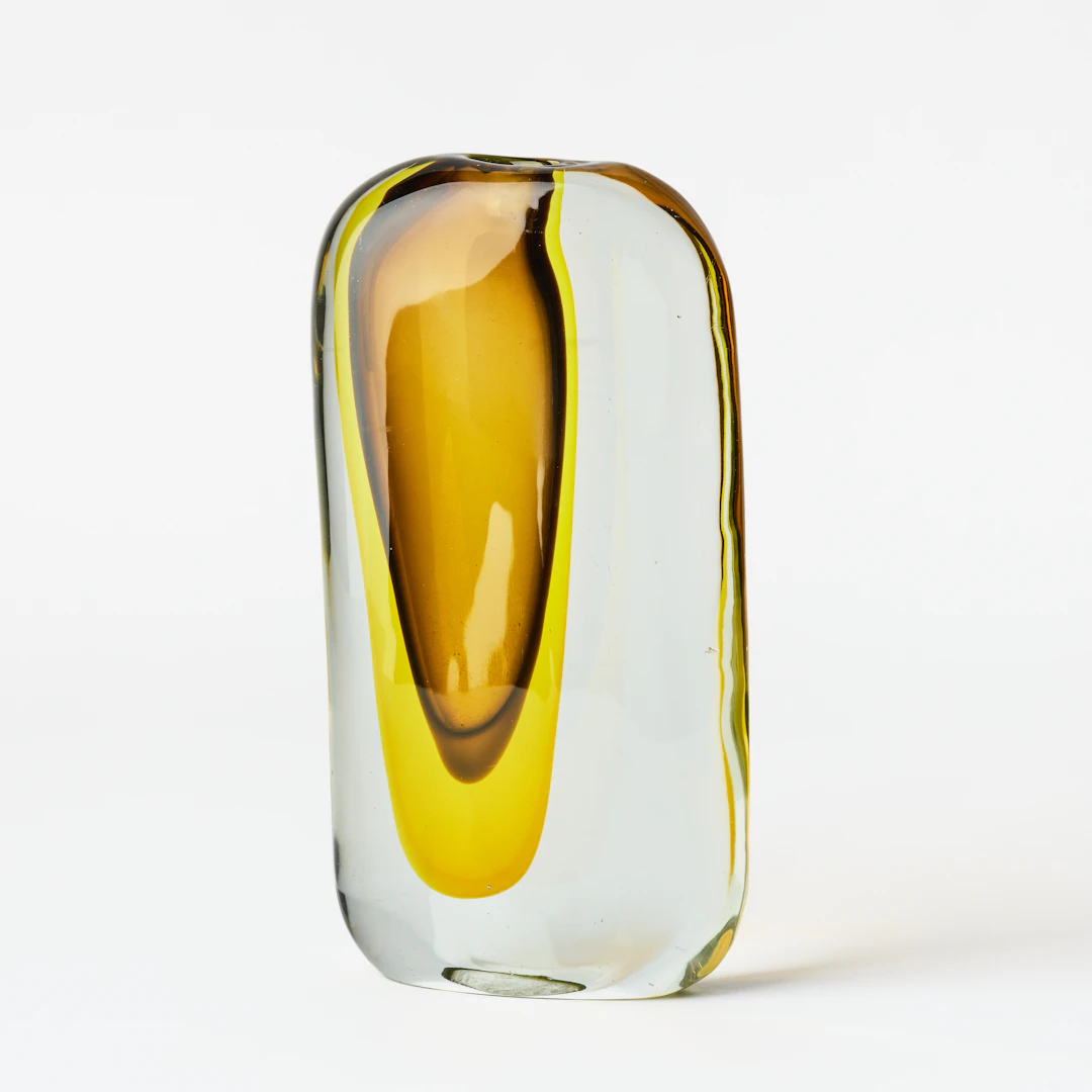 ANTONIO DA ROS. Vas, Cenedese, Murano, Italien, 1960-tal, glas.