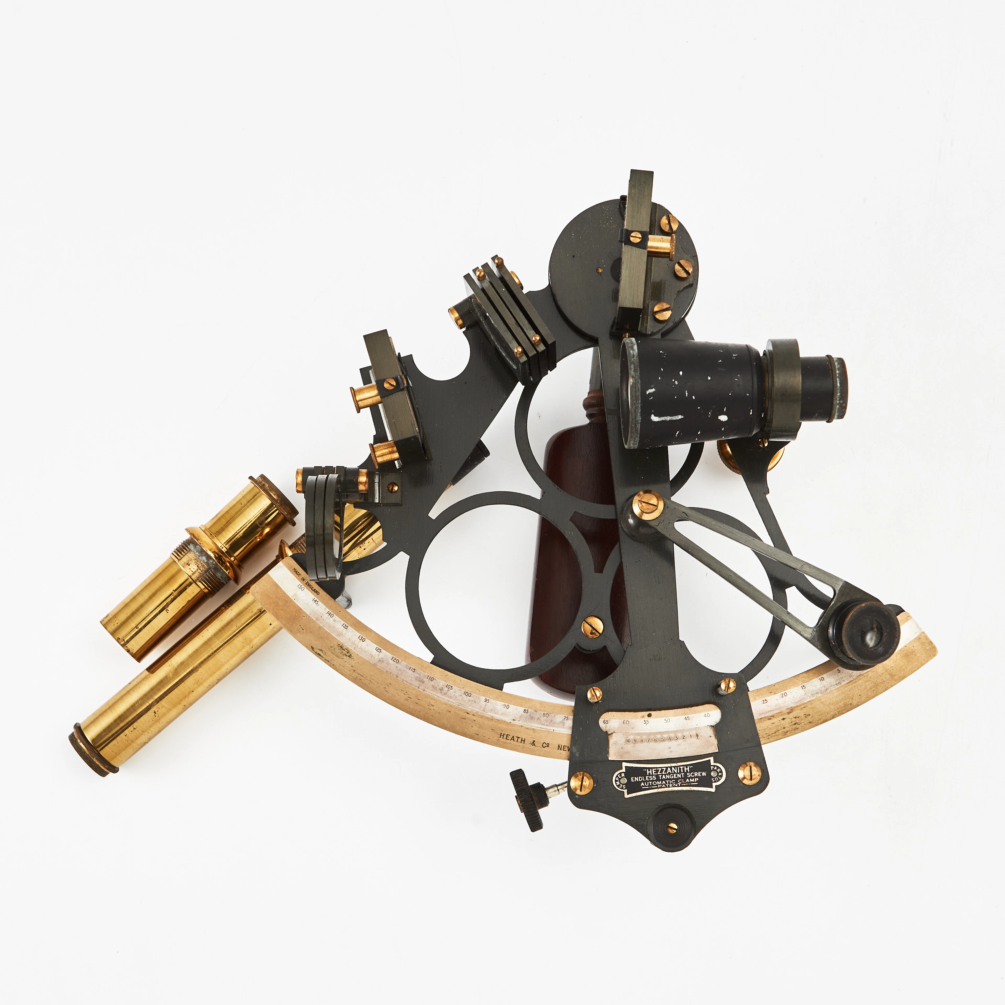 SEXTANT, Heath & Co. New Eltham, London, S. E. 9, mässing, huvudsakligen