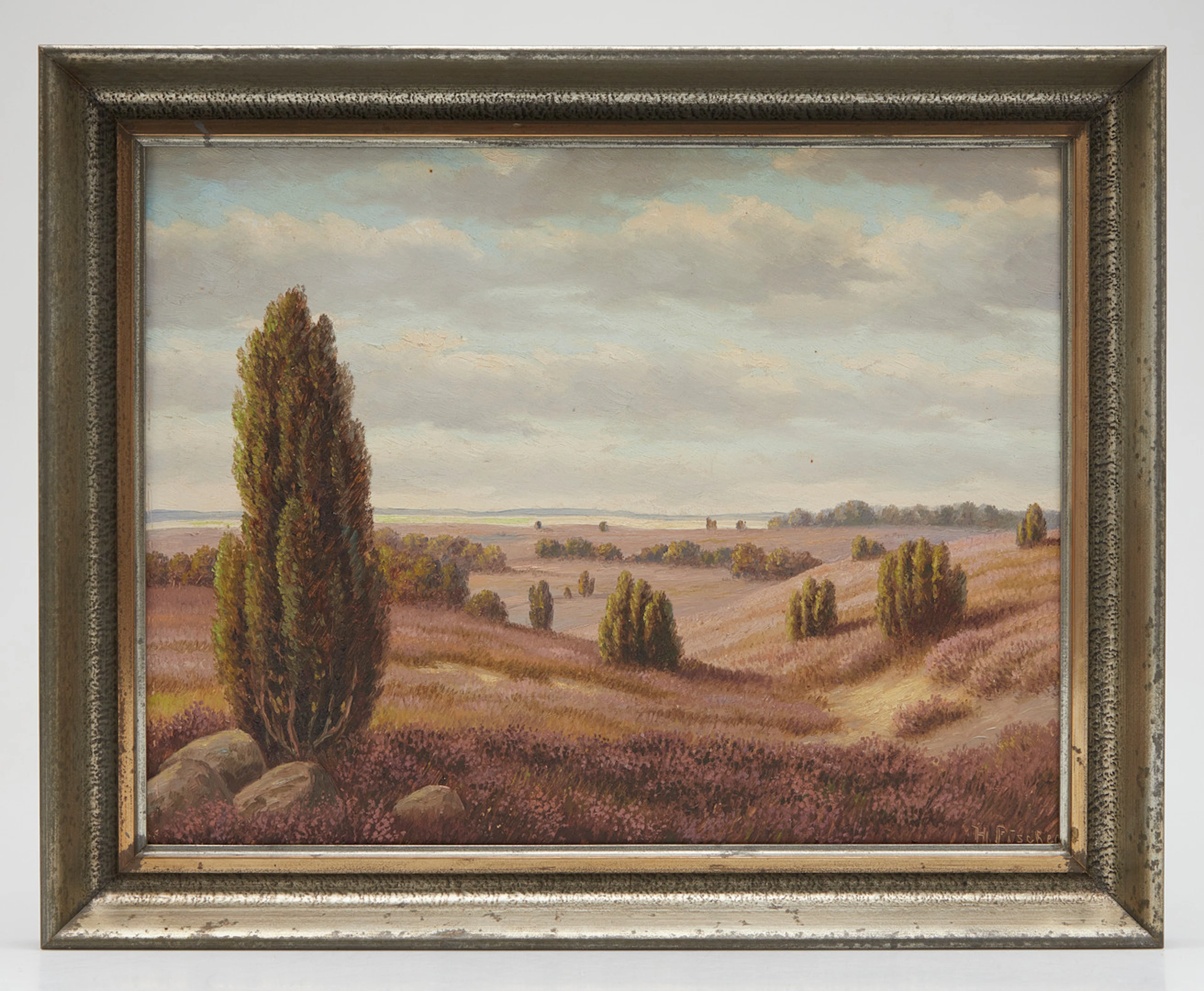 H. FISCHER. Lavendelfelder.