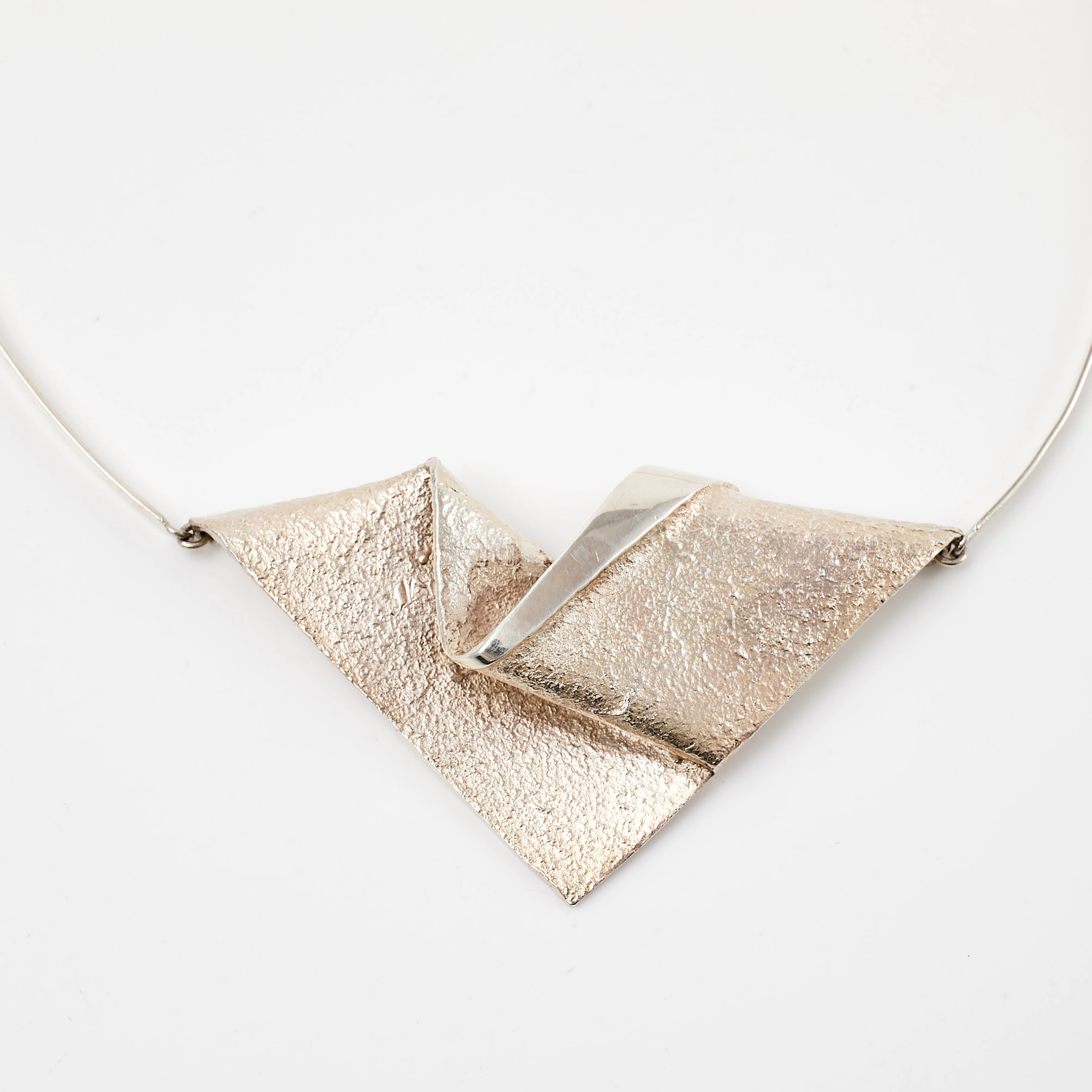 HALSSMYCKE, sterlingsilver, troligtvis Riitta Hakala, stämplad SGS