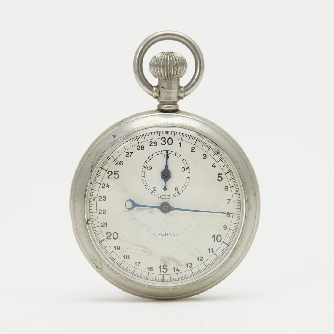 JUNGHANS. Stoppuhr, um 1930, Deutschland.