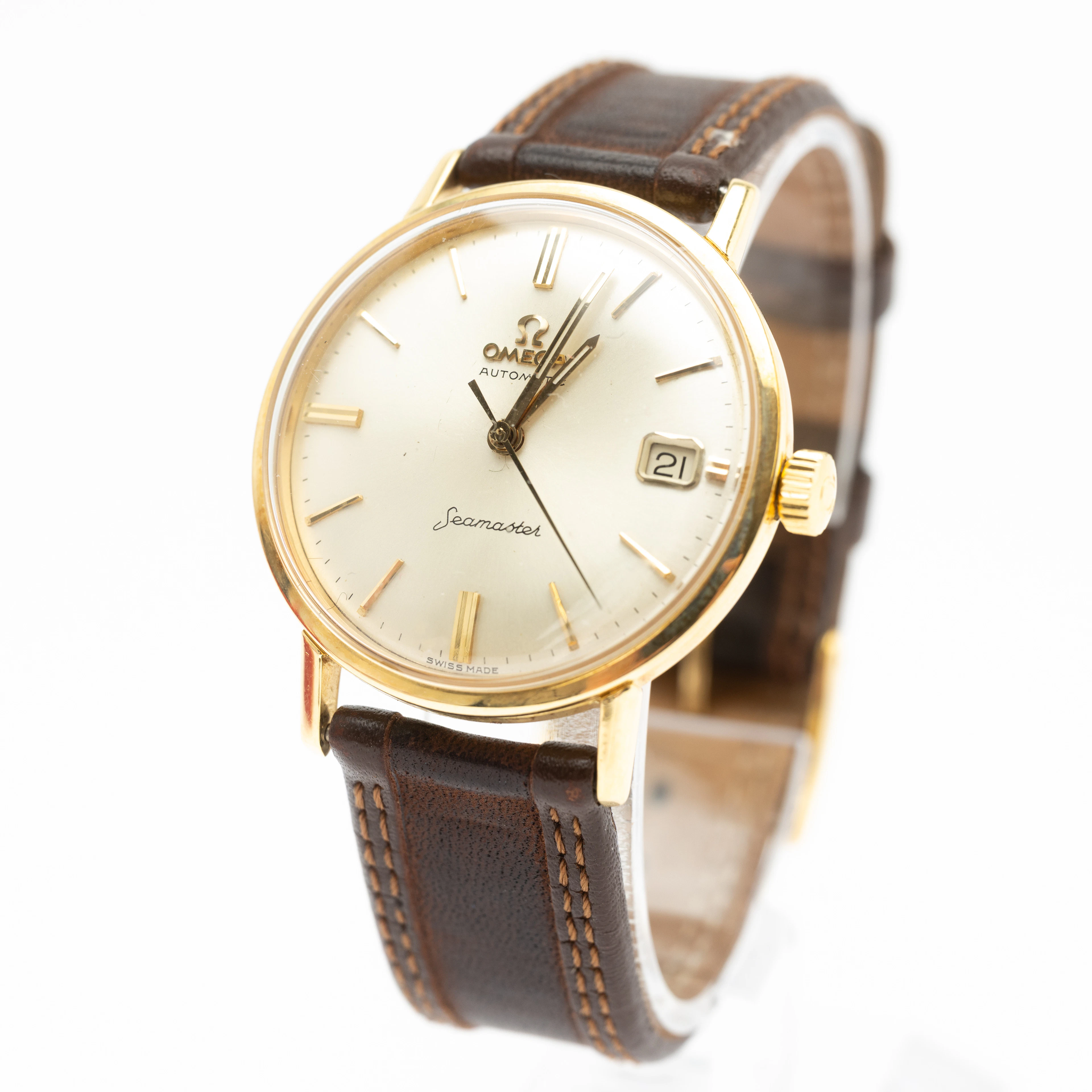Omega Armbanduhr.