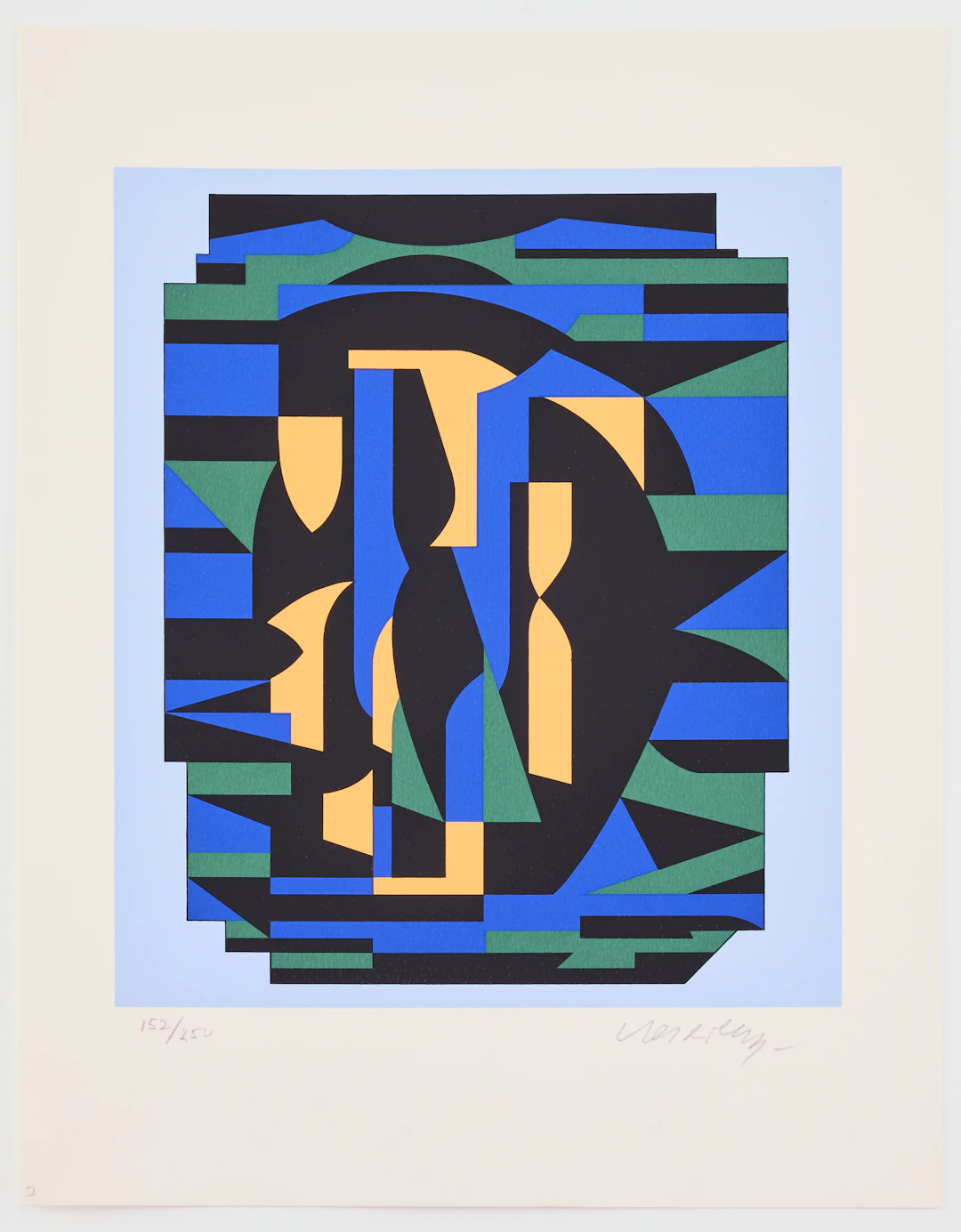 VICTOR VASARELY. "ION".