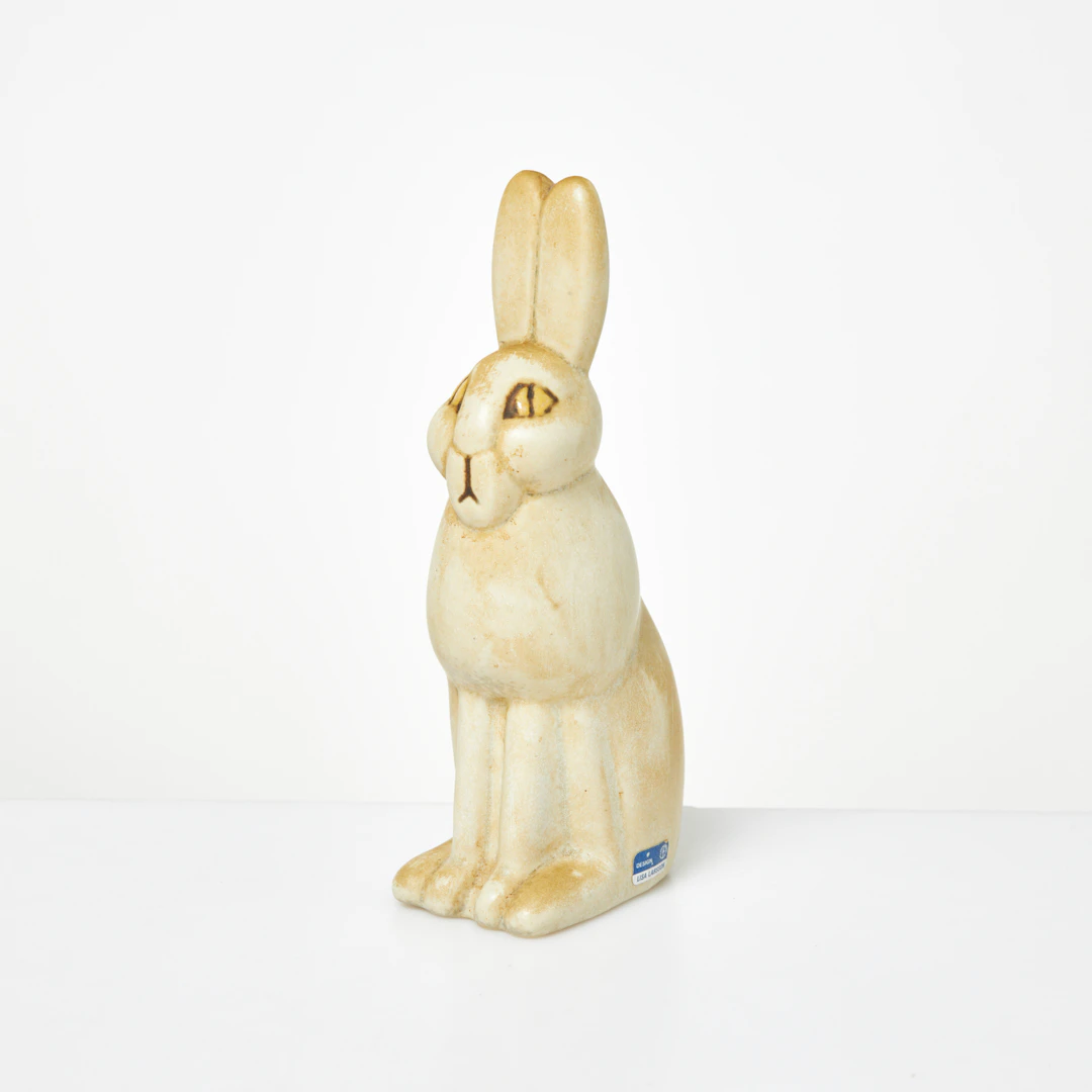 LISA LARSON. "Fjällhare", ur serien Skansen, stengods, Gustavsberg