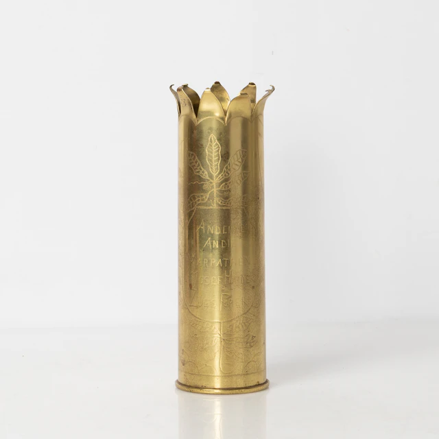 SKYTTEGRAVSKONSTVERK, sk trench art, "Andenken an die Karpaththen