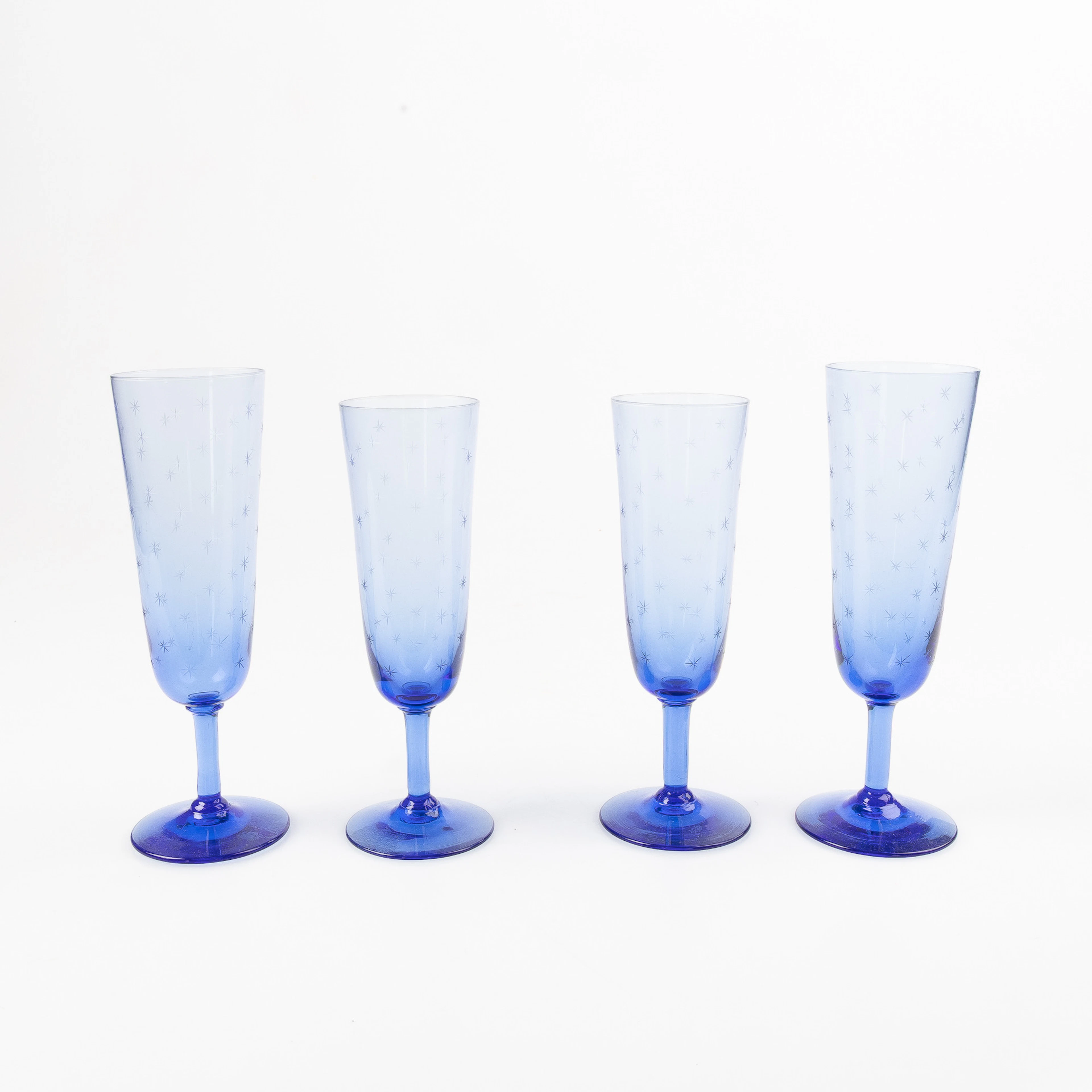 MONICA BRATT. Champagneglas, 15st, "B6", Reijmyre.