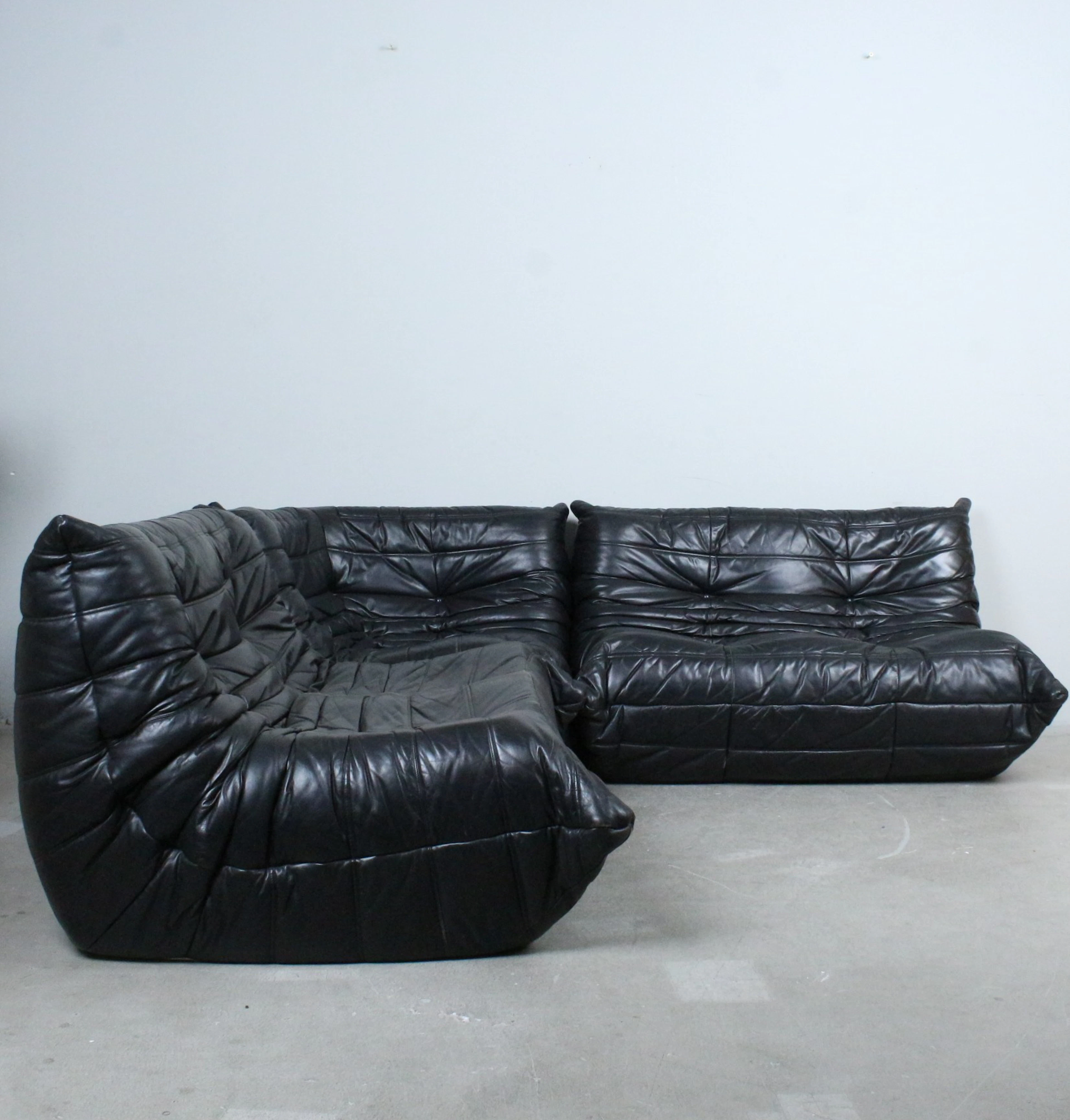 MICHEL DUCAROY. Ligne Roset. 3-teilige Sitzgruppe / Sofagarnitur