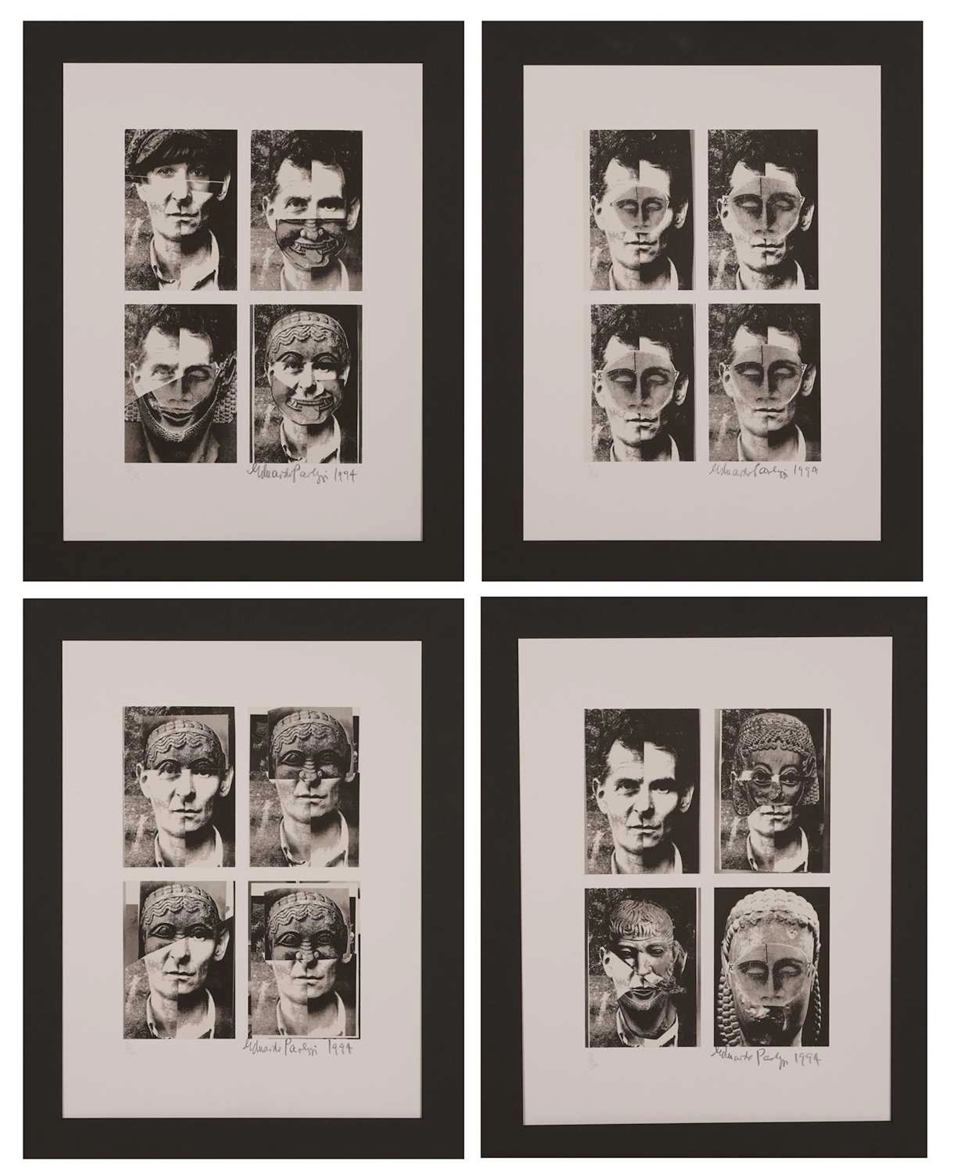 ▲ Sir Eduardo Paolozzi RA (British, 1924-2005) 'Algebra', 1994