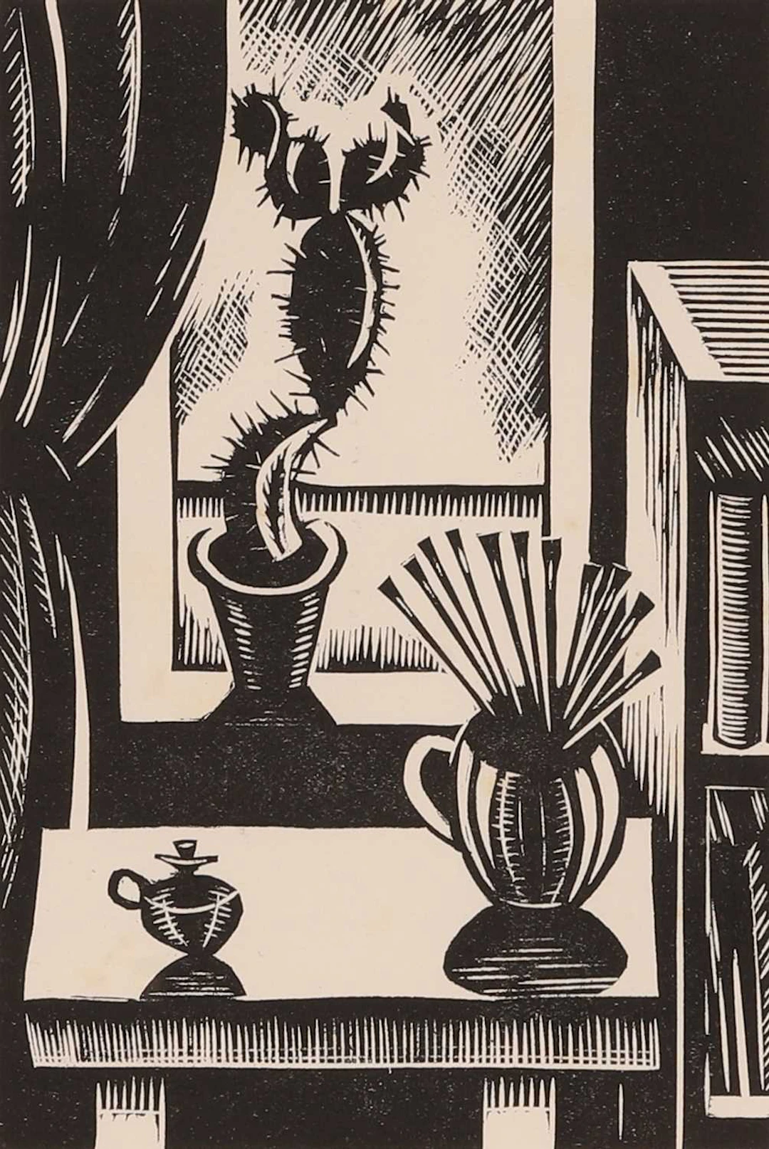 Edward Wadsworth ARA (British, 1889-1949) Still life, 1921