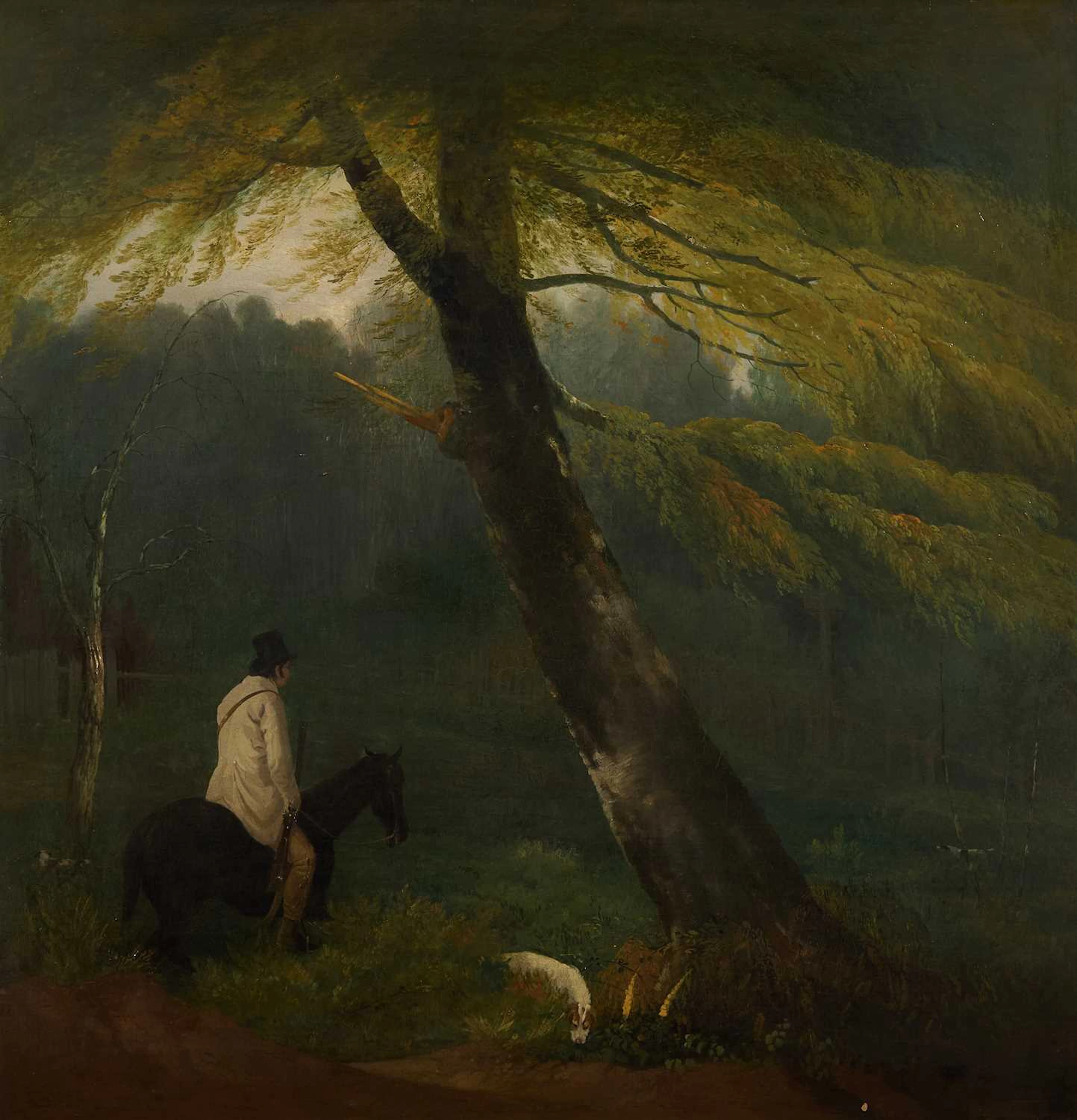 Attributed to Ramsay Richard Reinagle (British, 1775-1862) A mounted