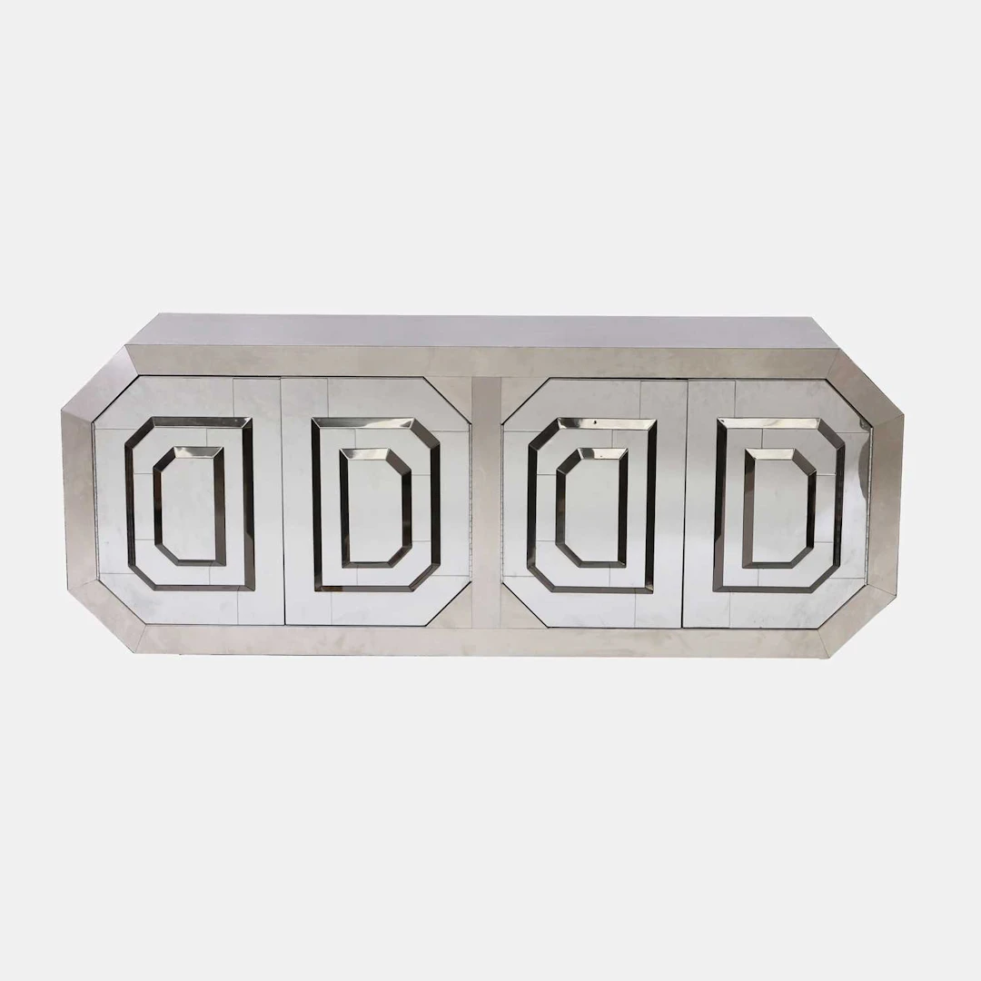 Manner of Karl Springer a credenza