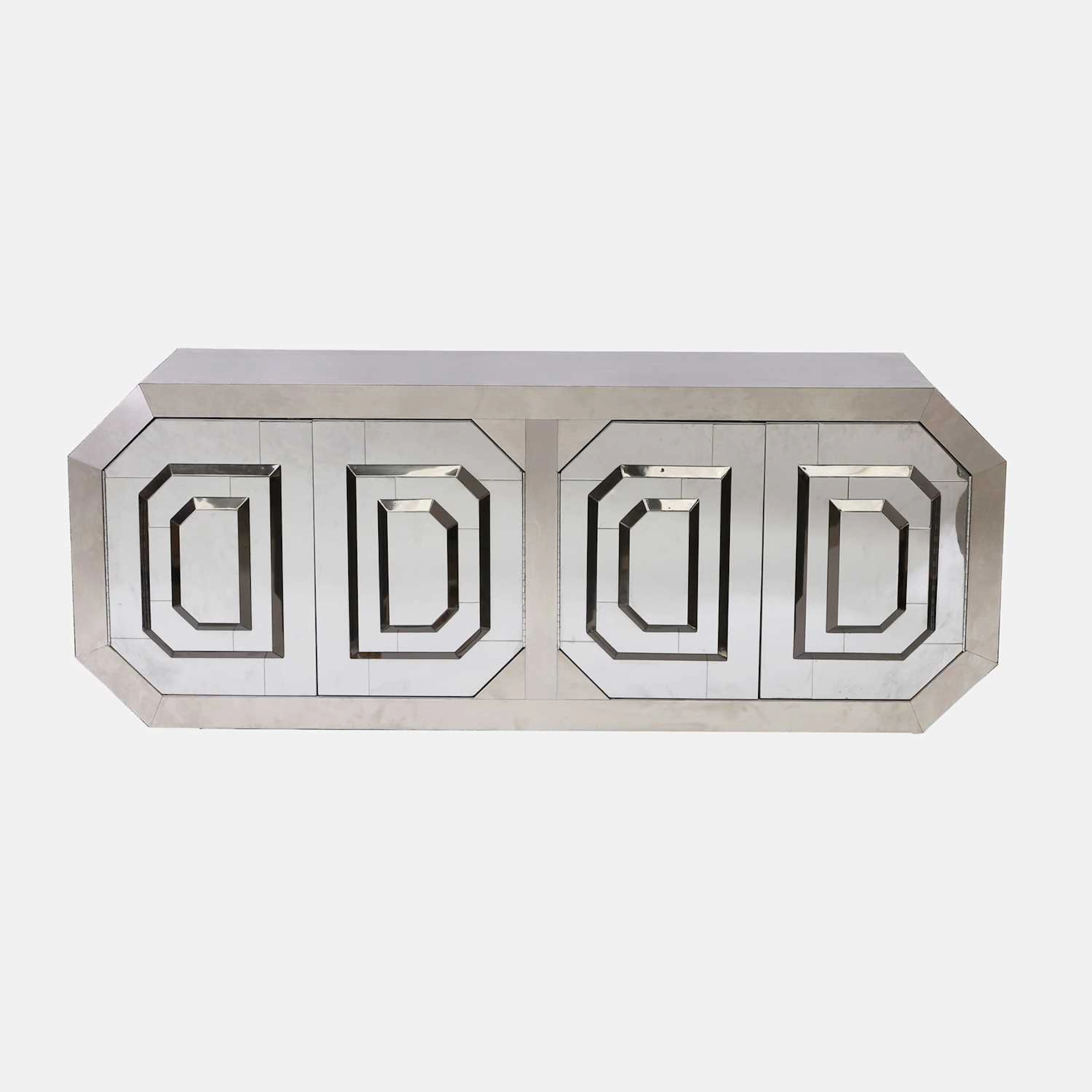 Manner of Karl Springer a credenza
