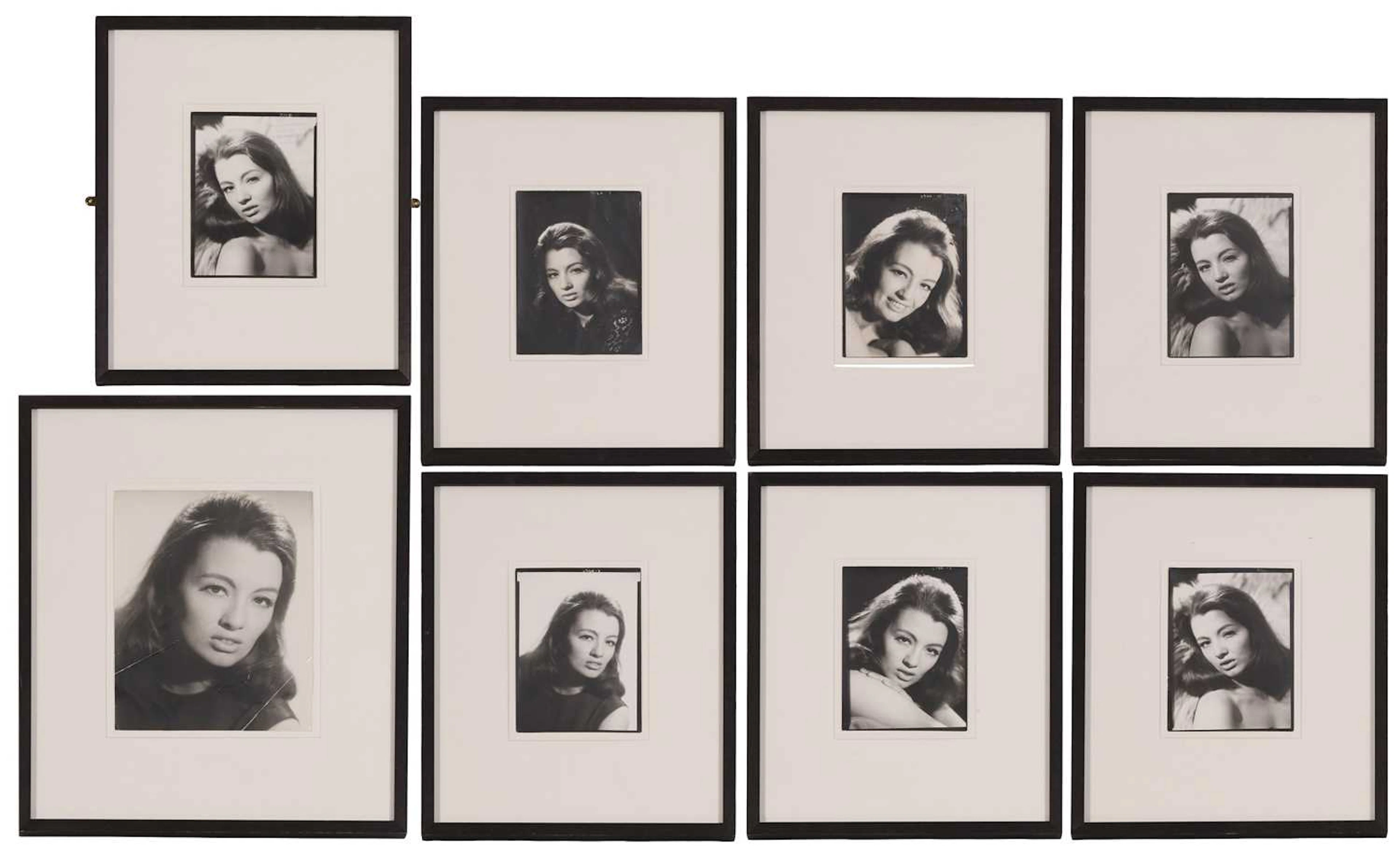 Edgar Brind (British, 20th century) A group of eight Christine Keeler