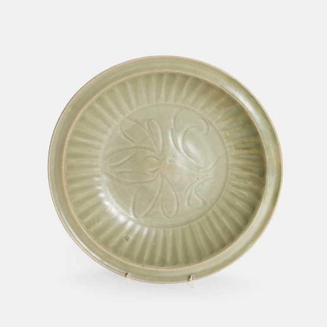 A Chinese Longquan ware celadon charger Ming dynasty (1368-1644)