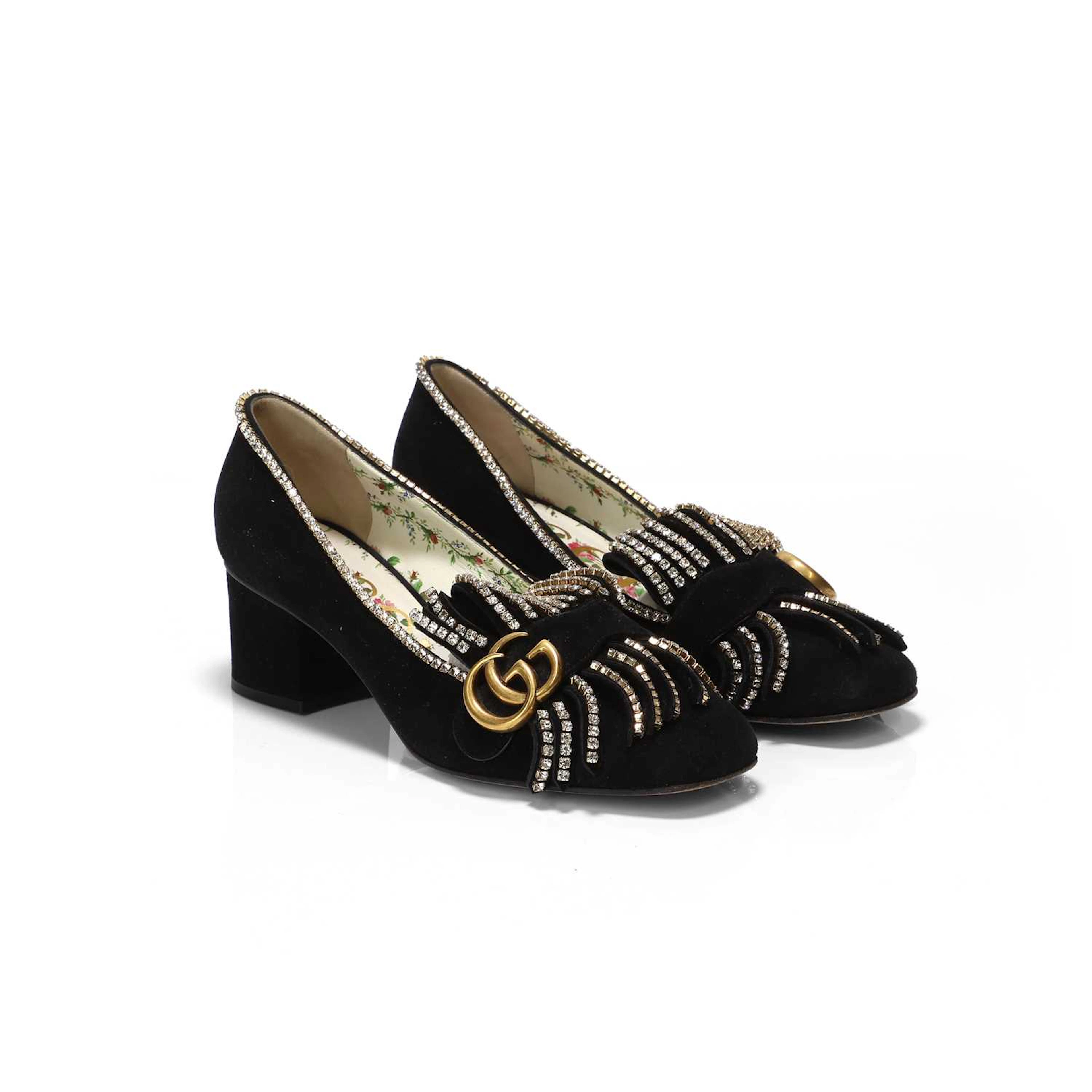 Gucci a pair of 'Marmont' heels