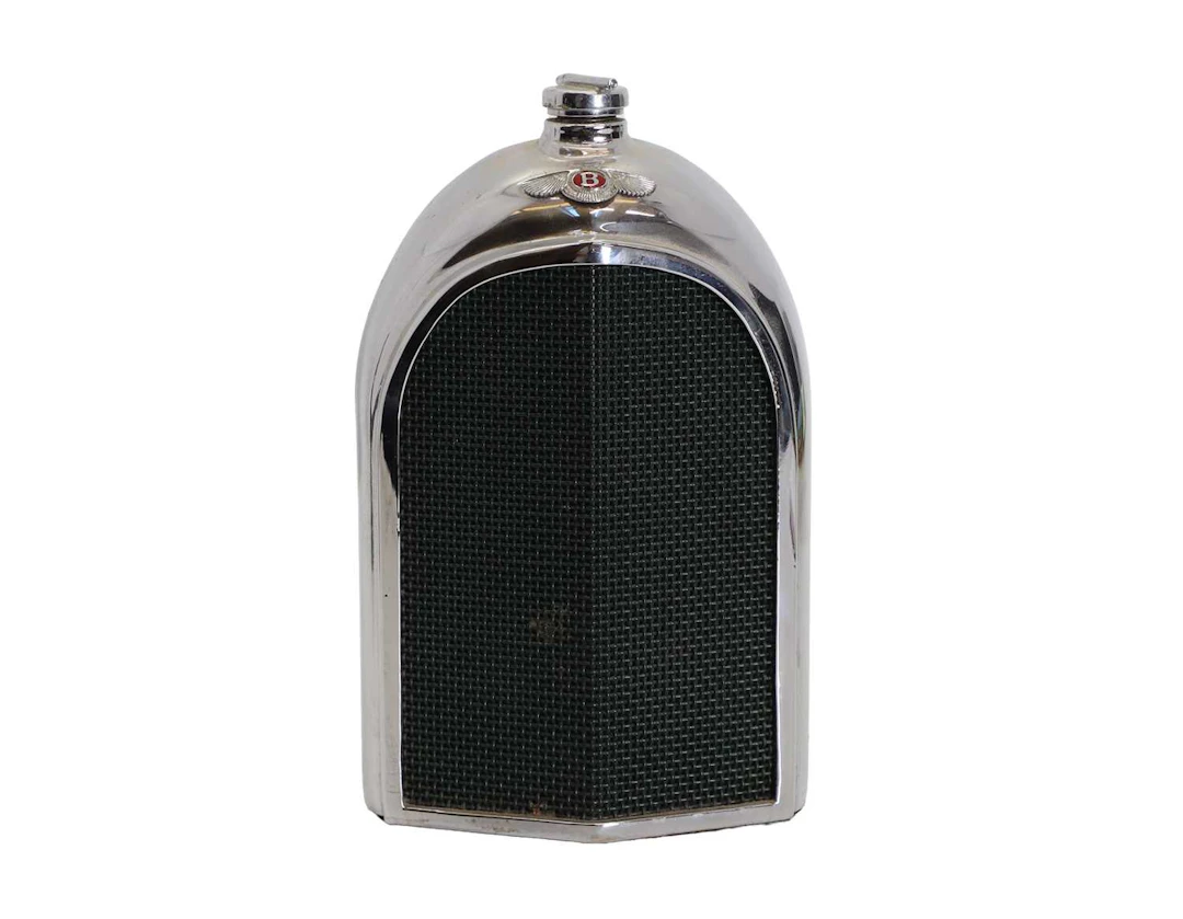 A Bentley grille flask 20th century