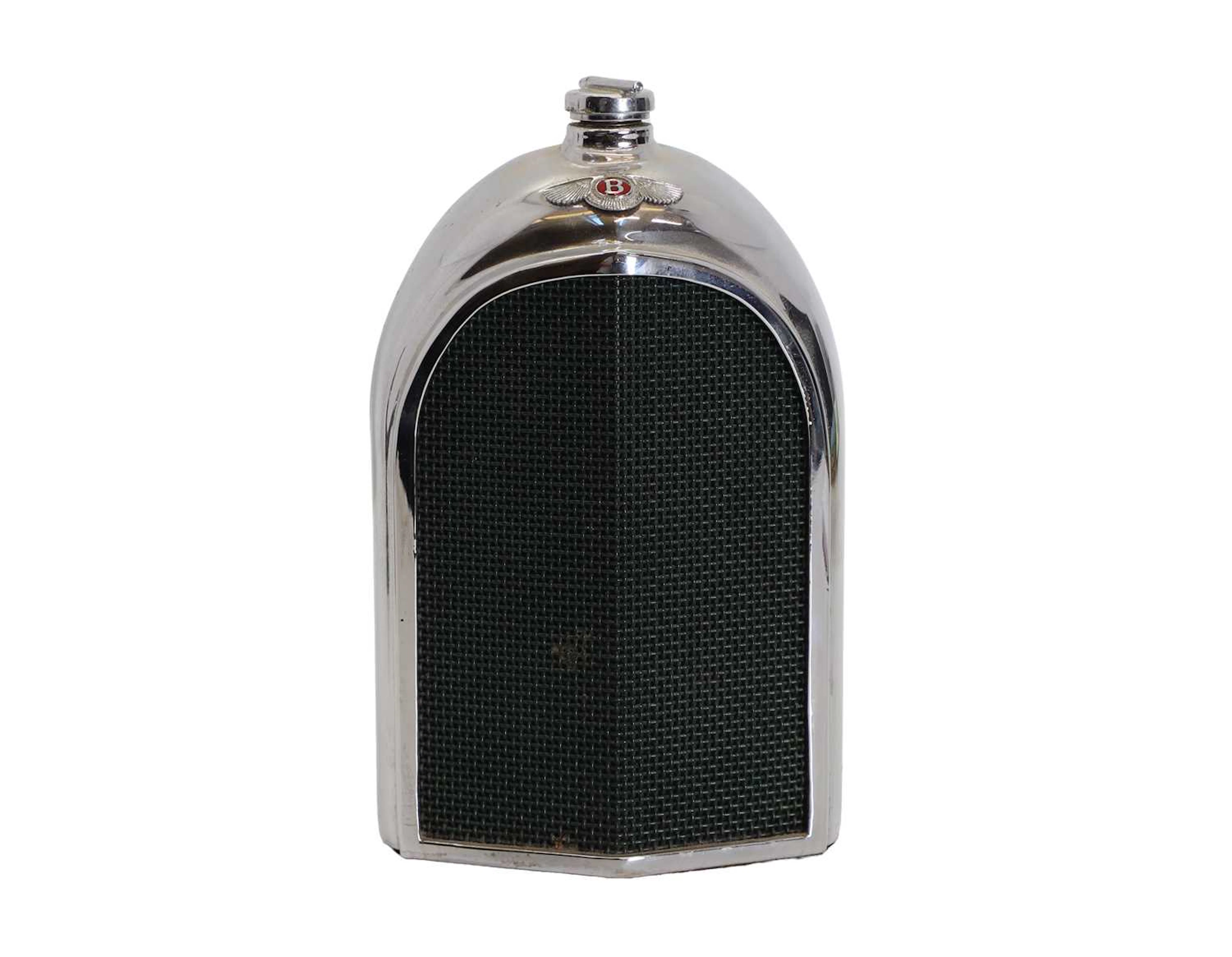 A Bentley grille flask 20th century