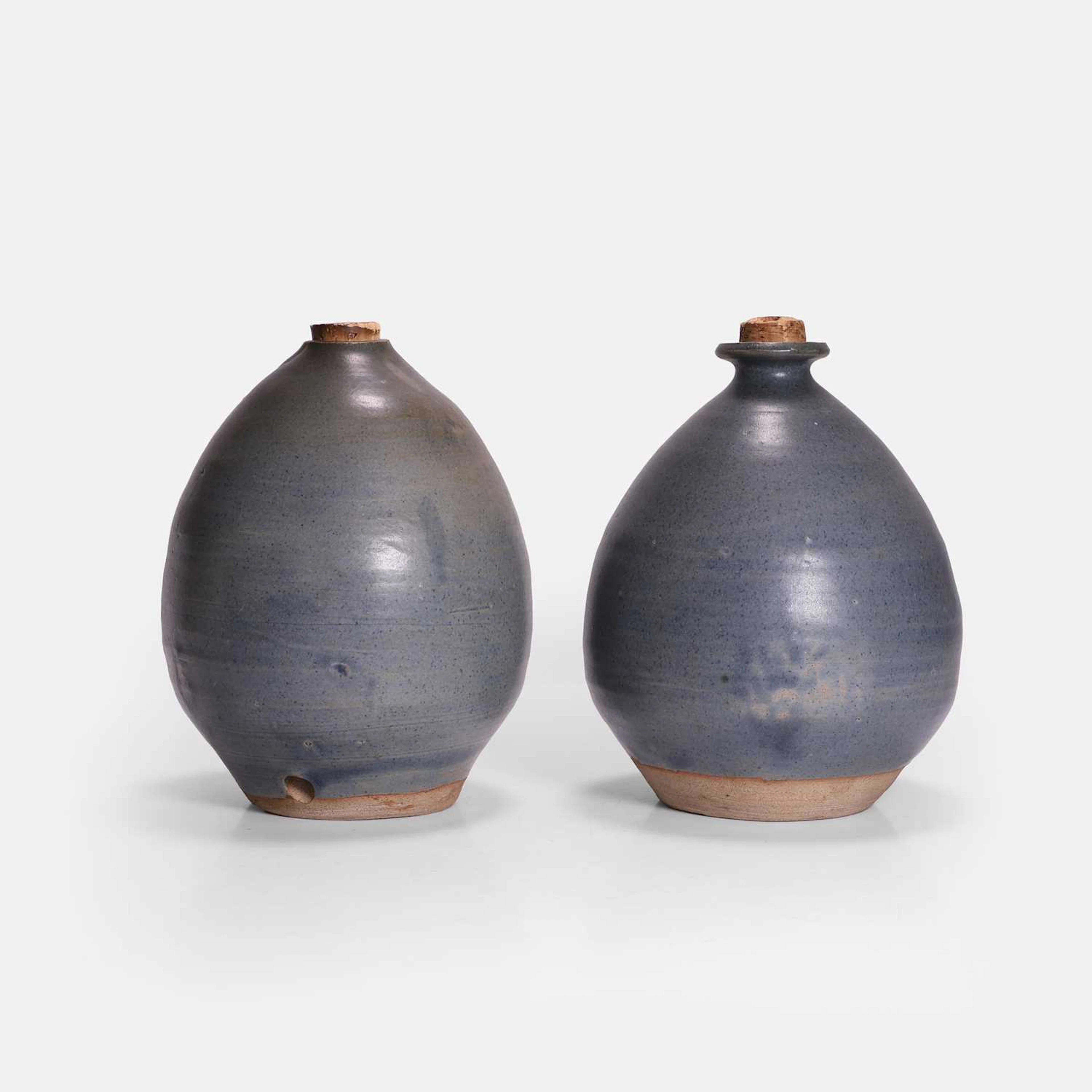 Katherine Pleydell-Bouverie (British, 1895-1985) a pair of lamp bases