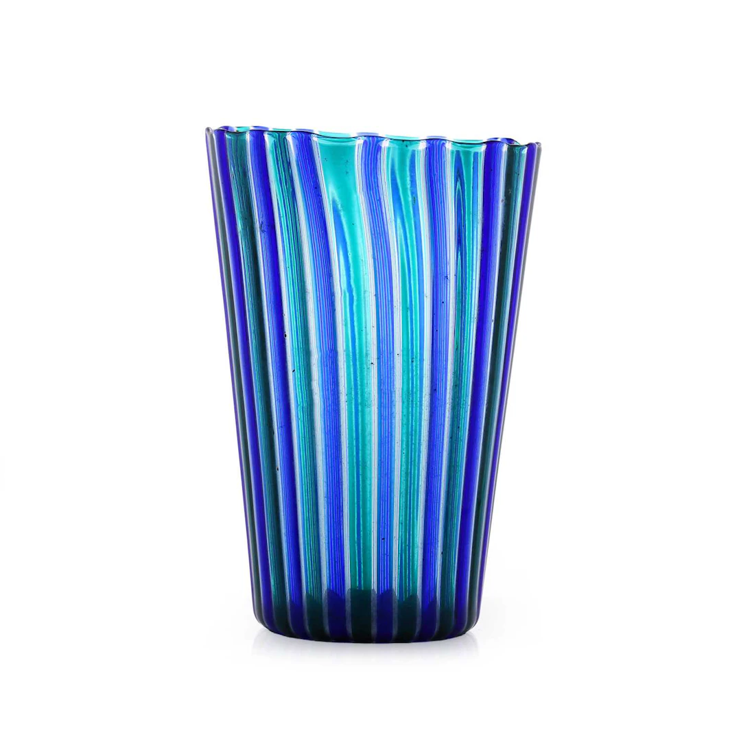 Gio Ponti (Italian, 1891-1979) for Venini an 'A Canne' vase
