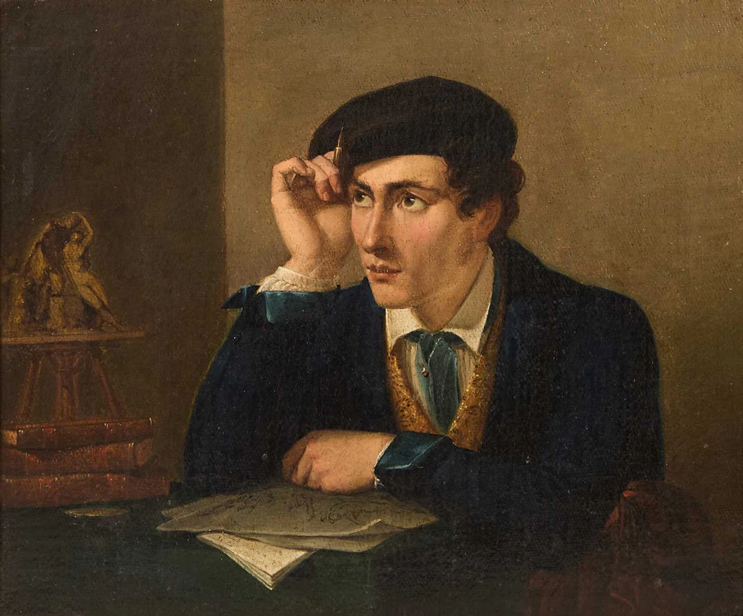 French School, 19th century The sculpture student