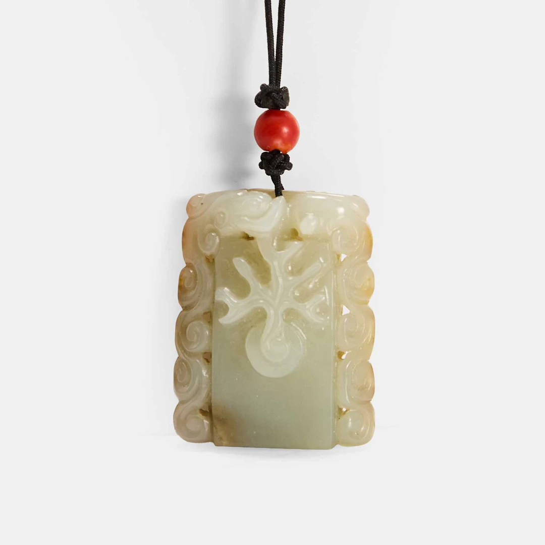 A Chinese jade seal Qing dynasty (1644-1911)