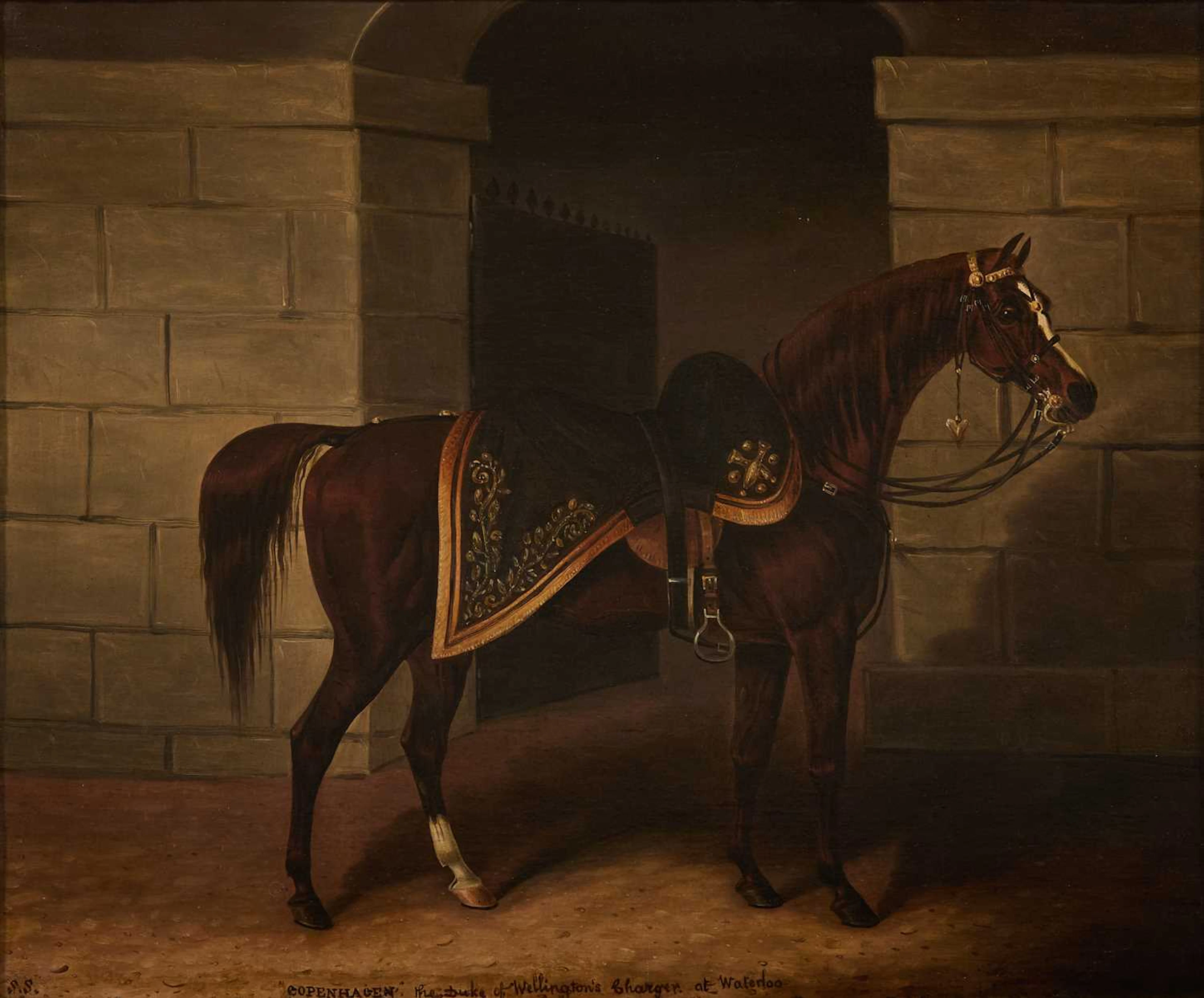 Samuel Spode (British, 1798-1872) ''Copenhagen'', the Duke of Wellington's