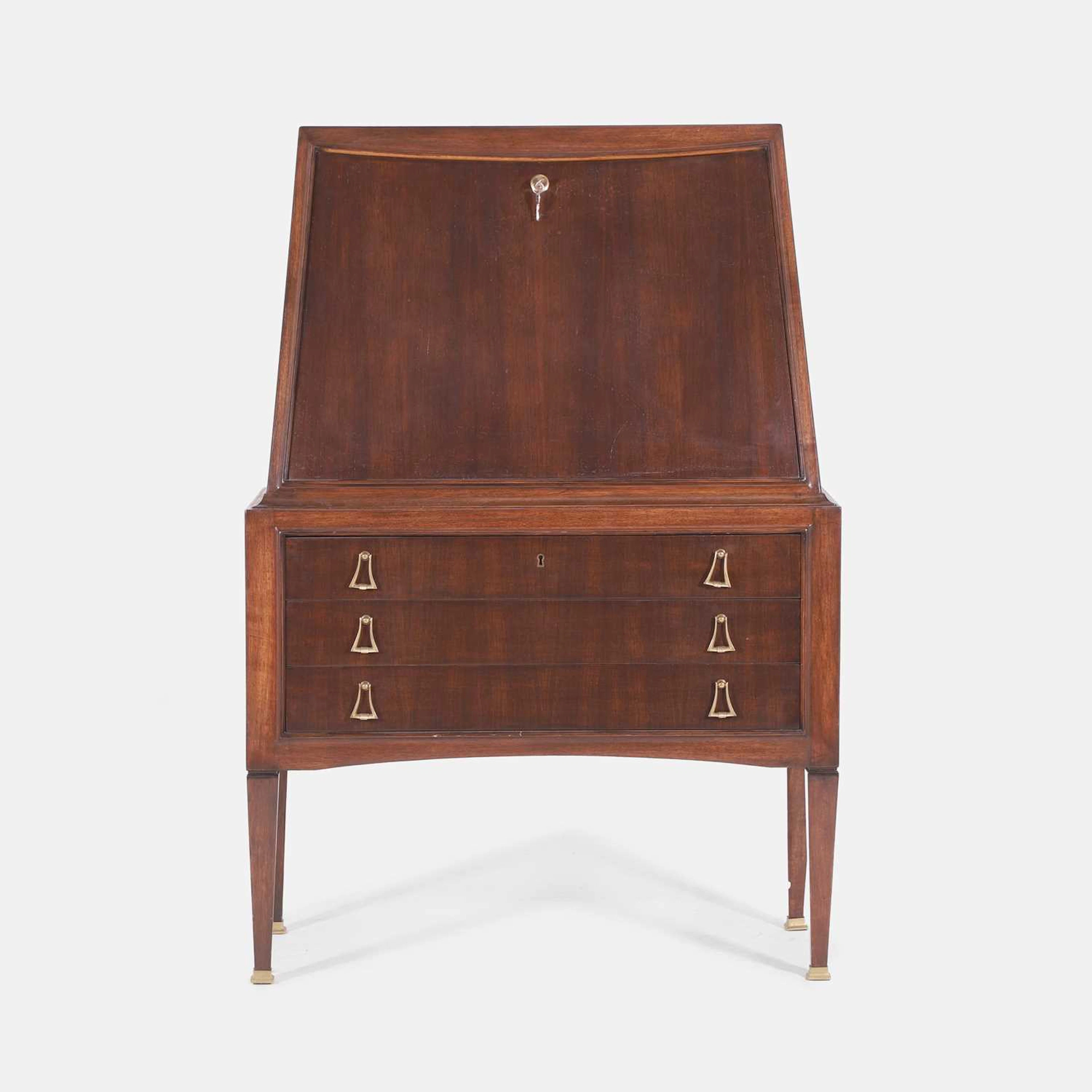 Manner of Paolo Buffa a walnut buffet