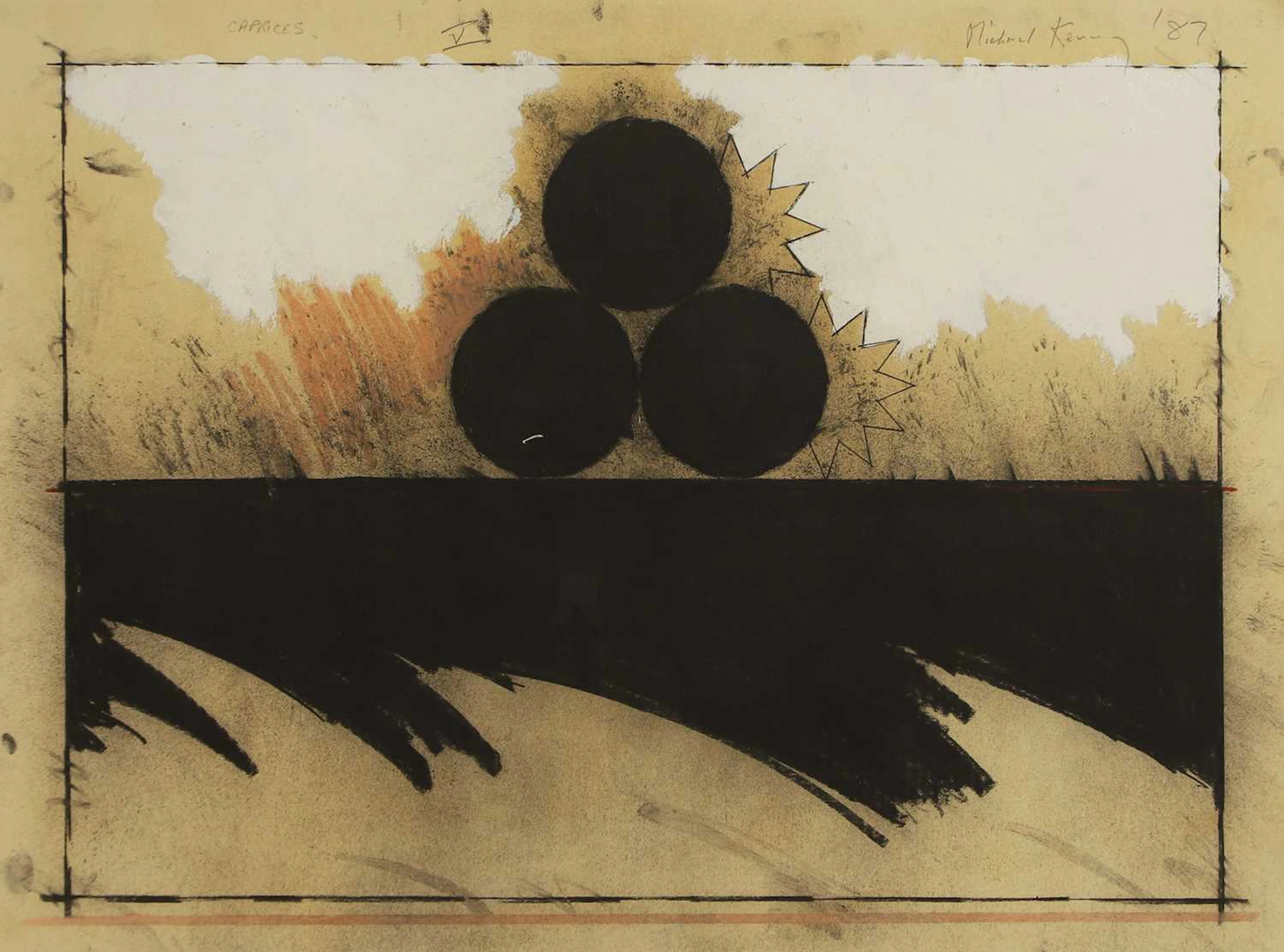 ▲ Michael Kenny RA (British, 1941-1999) 'Caprices V'