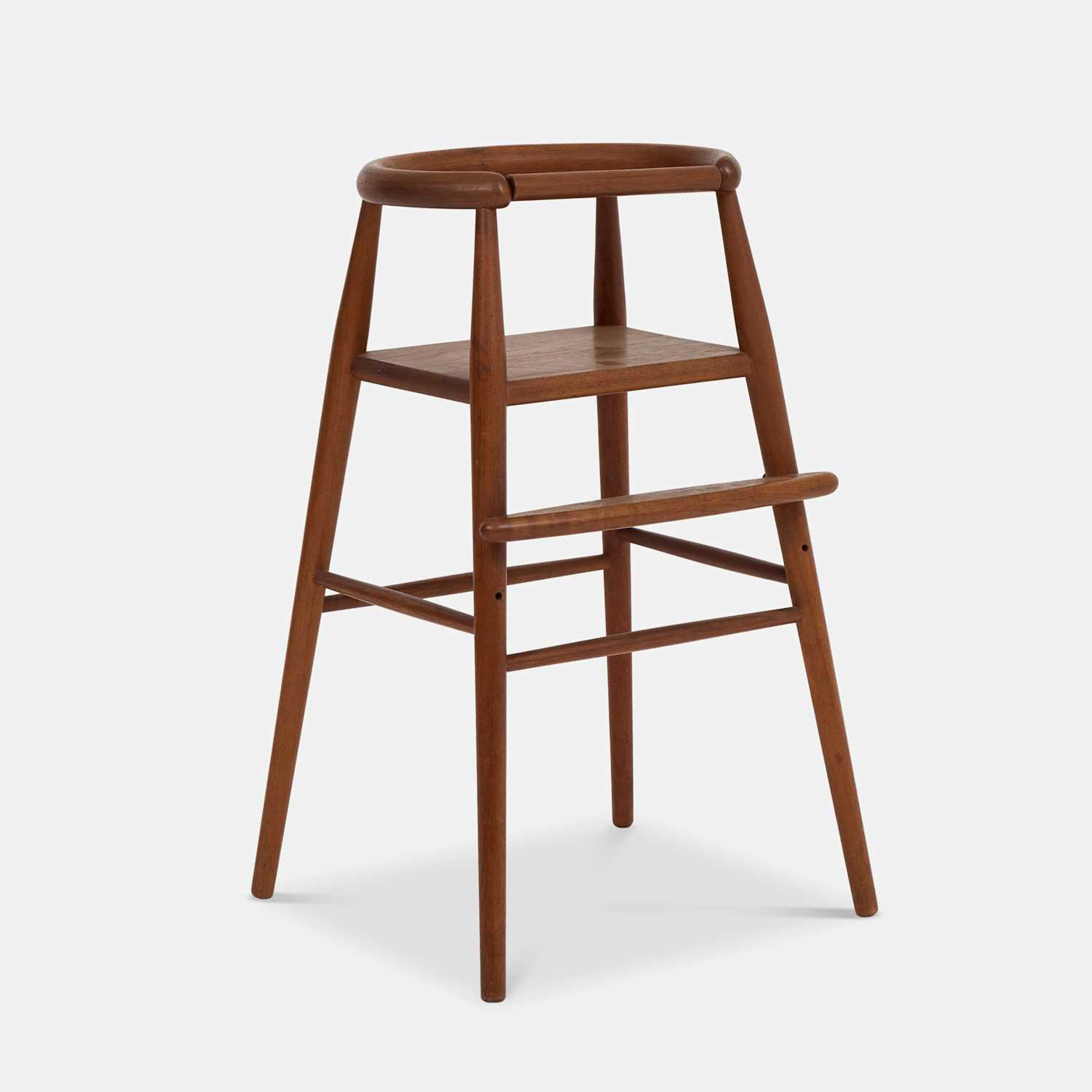 Nanna Ditzel (Danish, 1923-2005) for Poul Kold Mobler a high chair