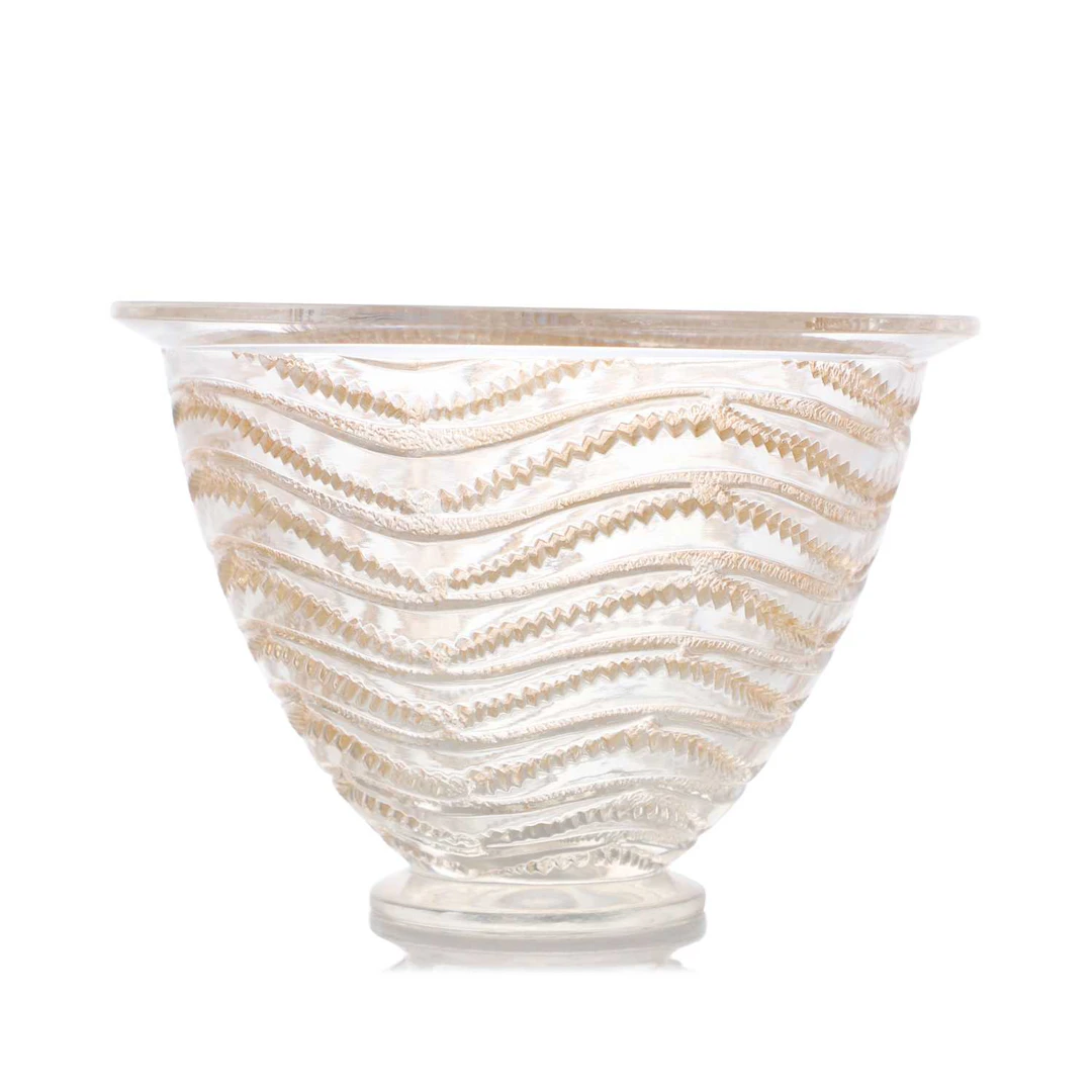 René Lalique (French, 1860-1945) an 'Annecy' vase, No. 10-884, designed