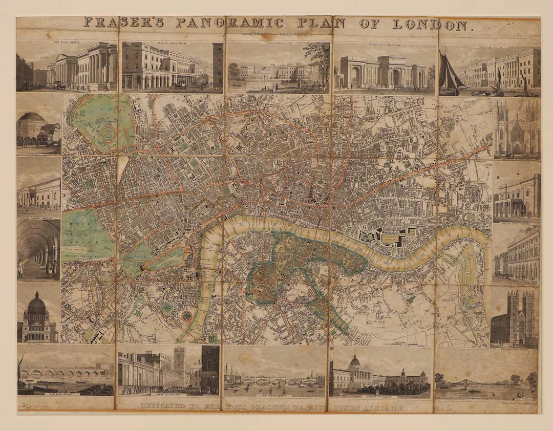 Fraser's Panoramic Plan of London