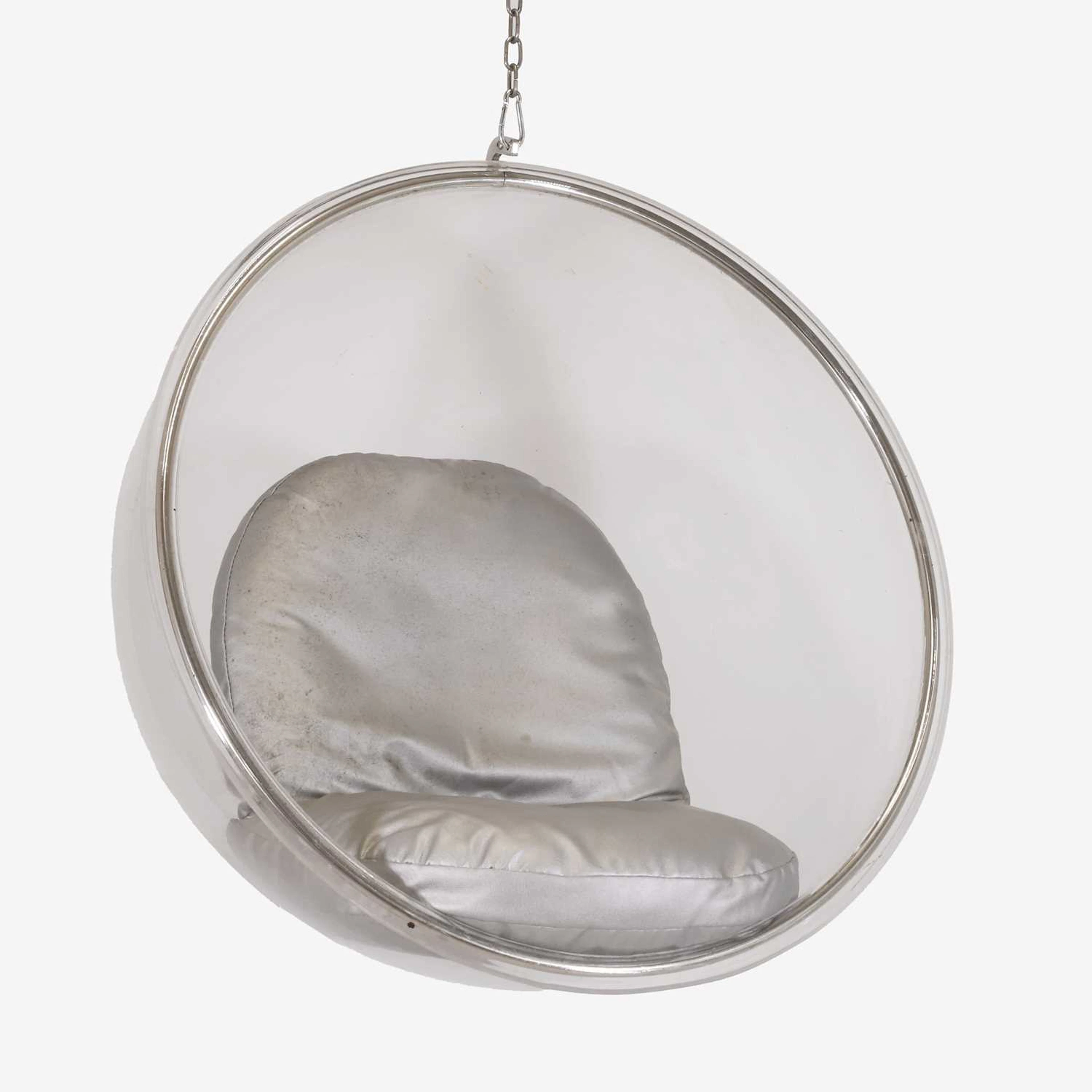 After Eero Aarnio a hanging 'bubble' chair