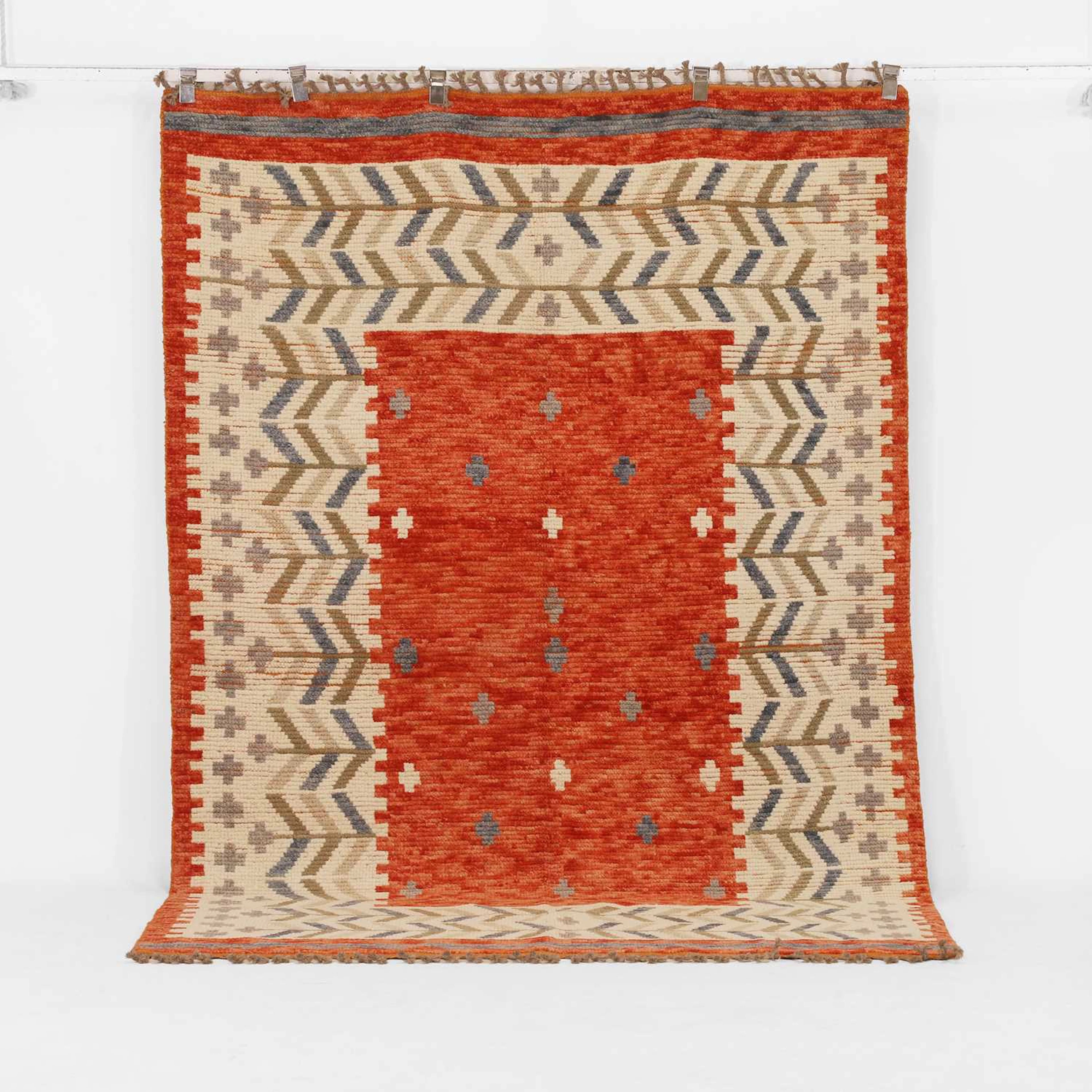 Scandinavian inspired a flat-weave kilim