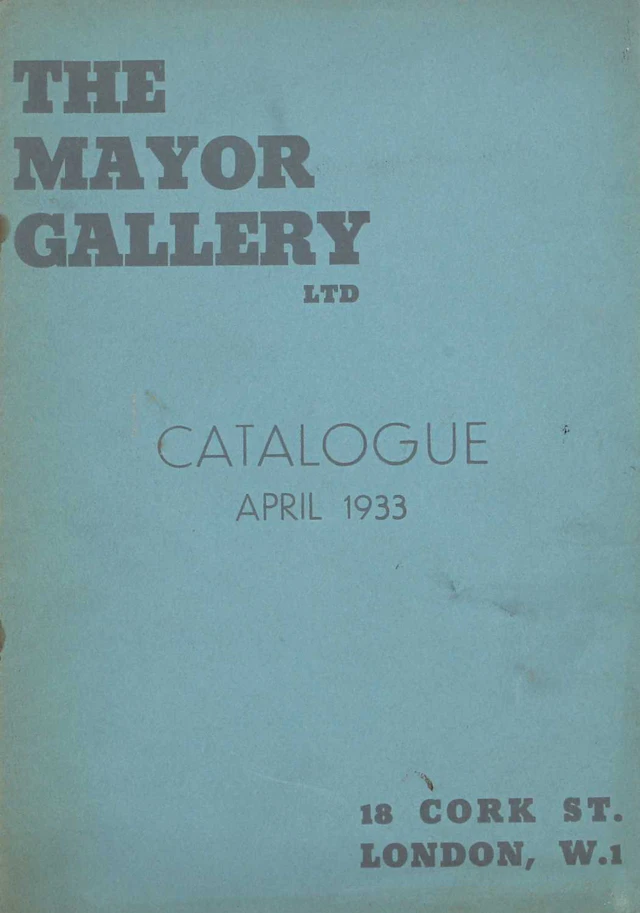 Francis Bacon (British, 1909-1992) A Mayor Gallery exhibition catalogue