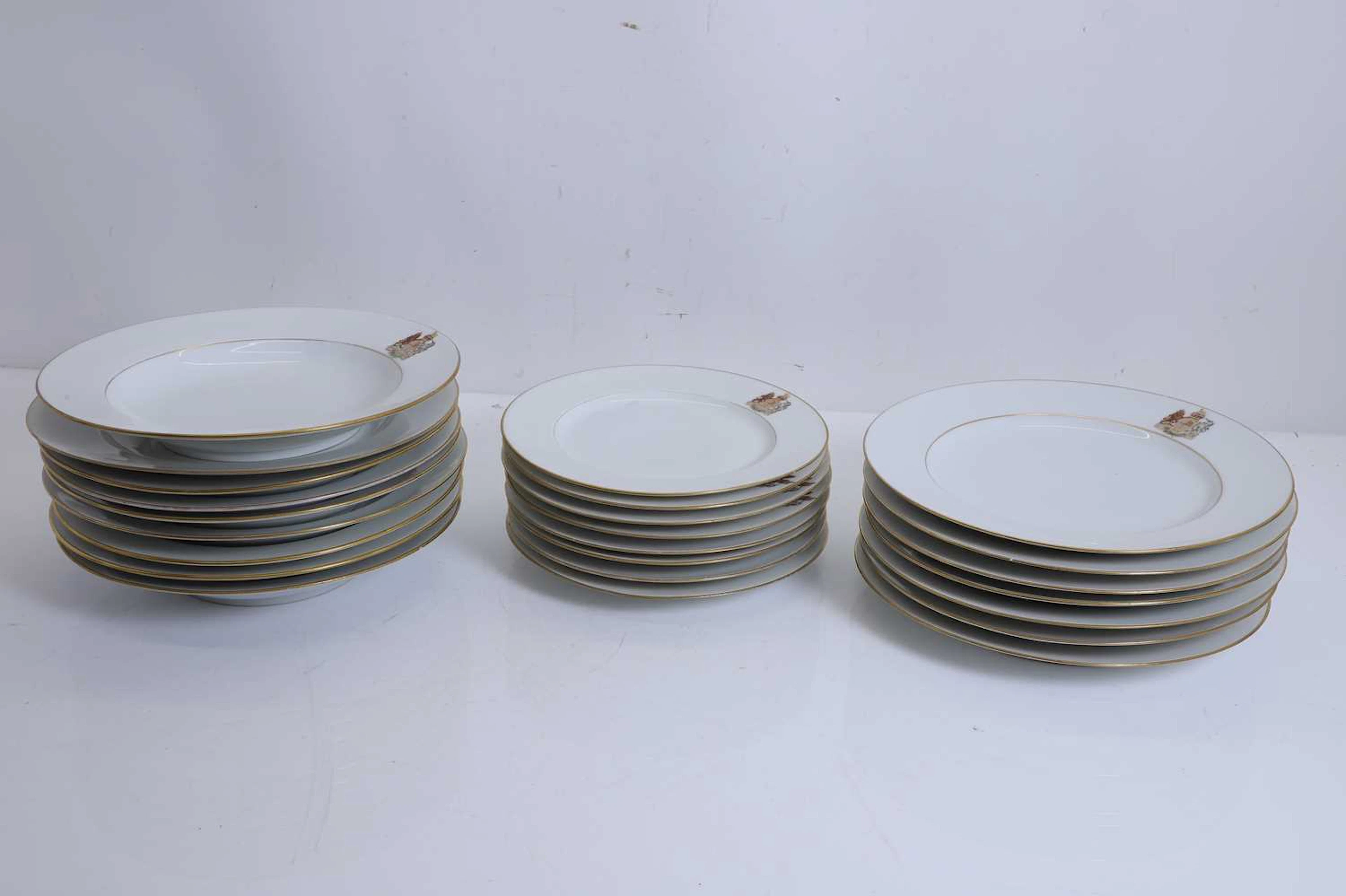 Of King Edward VII Royal Interest: a collection of Pirkenhammer dinnerwares