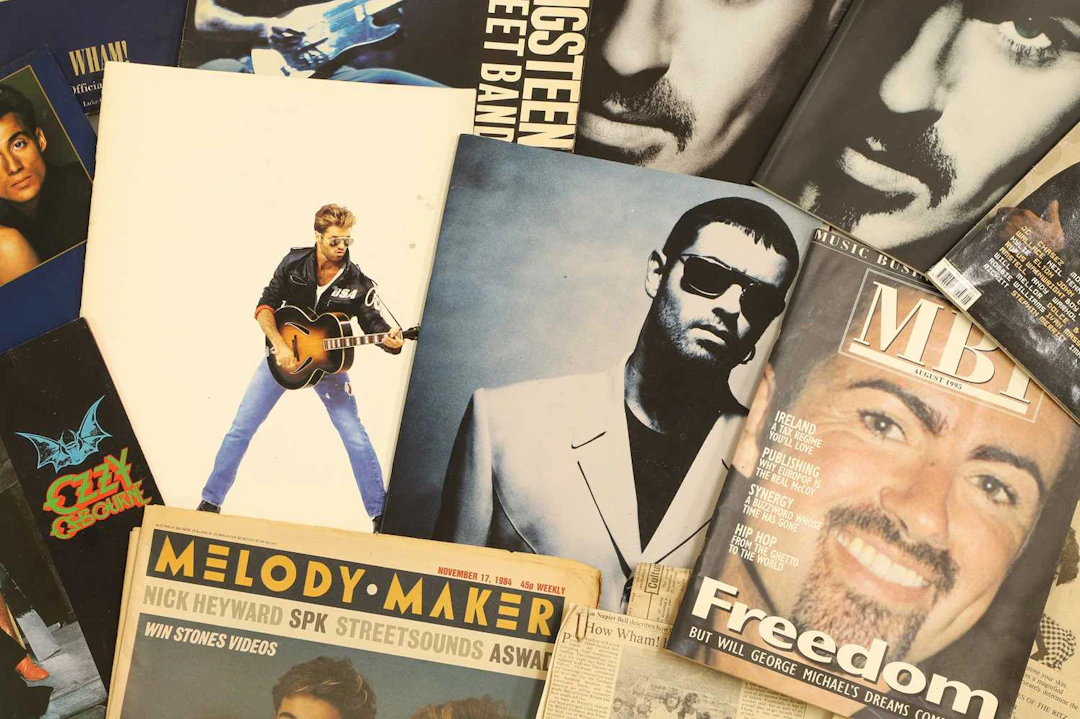 Wham! and George Michael memorabilia comprising: